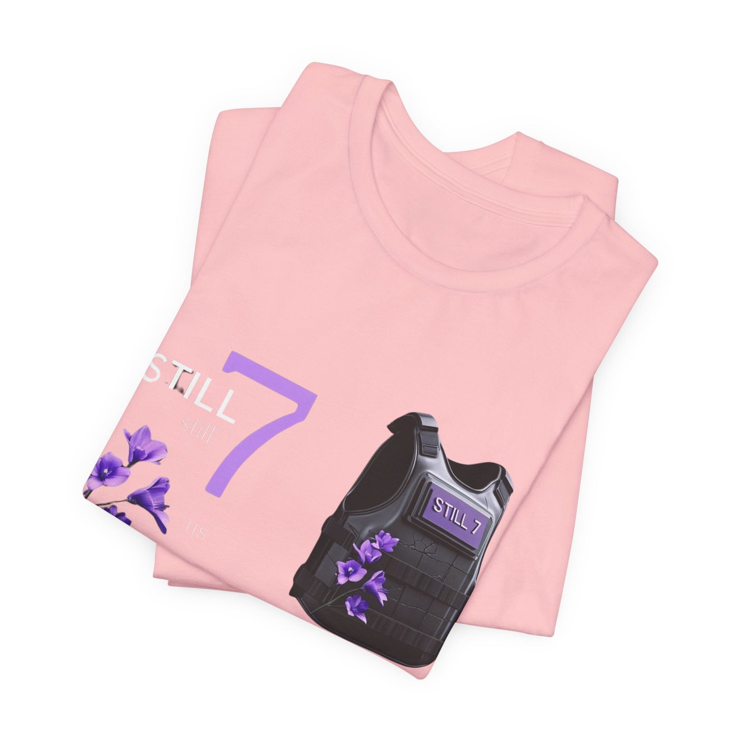 Bulletproof Vest Floral Tee — “I Am The Proof” Graphic T‑Shirt