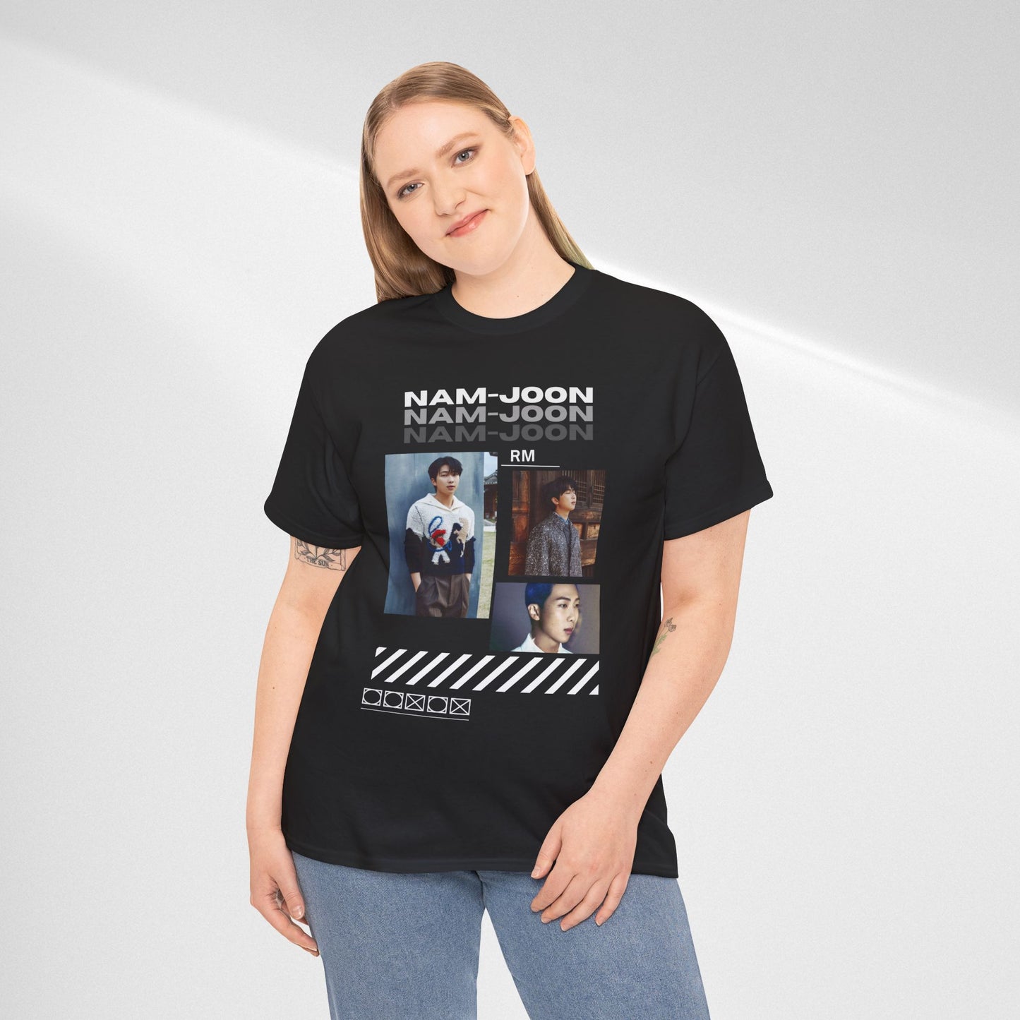 RM (Nam-Joon) Photo Collage K-Pop Graphic Tee