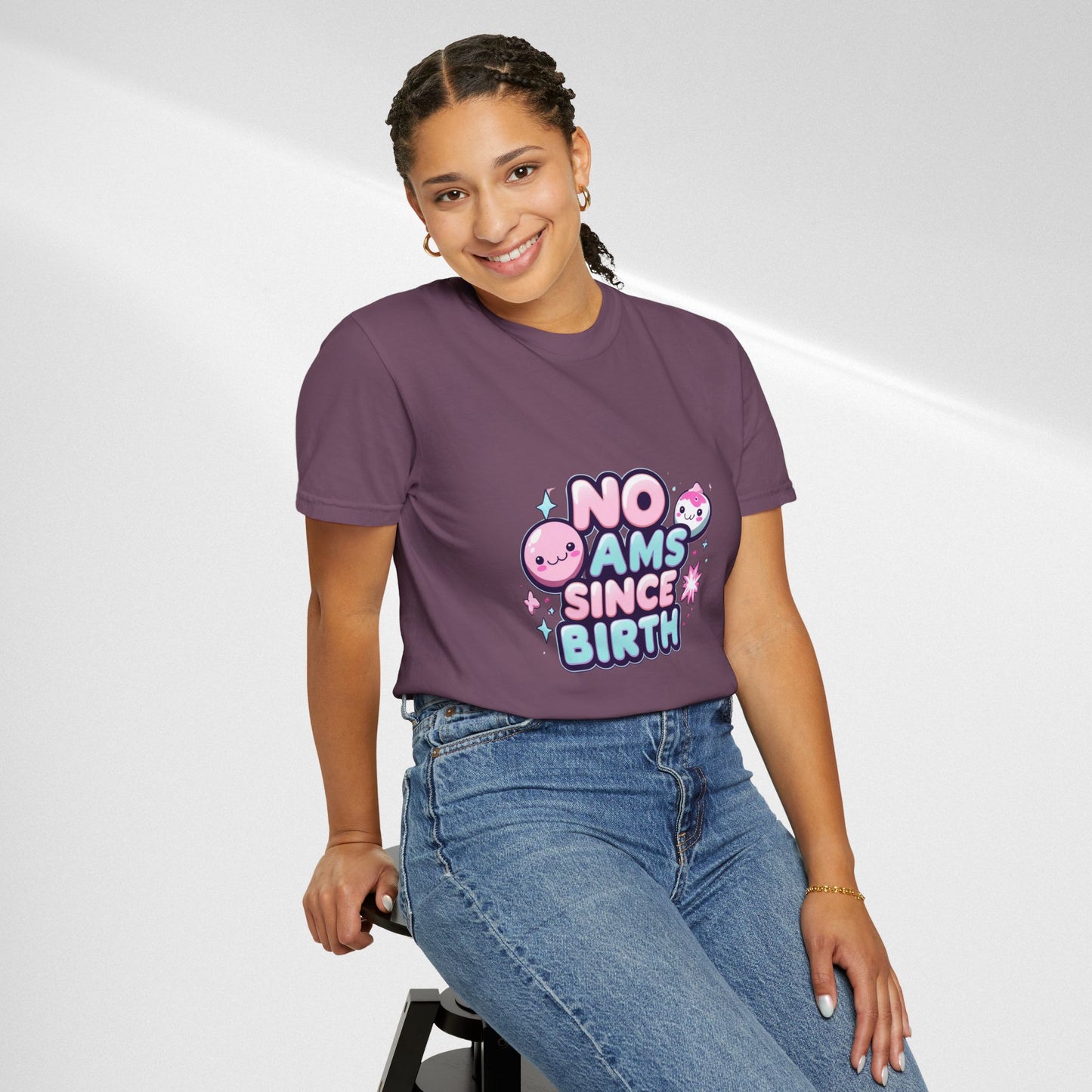 No JAMs Since Birth T-Shirt — Cute Kawaii 'No JAMs Since Birth' Graphic Tee