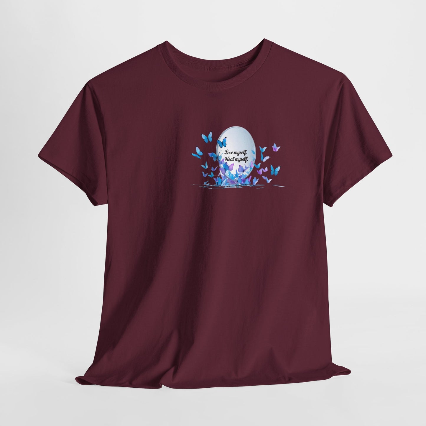 Butterfly Moon T-Shirt — "Strength Through Change" Inspirational Tee
