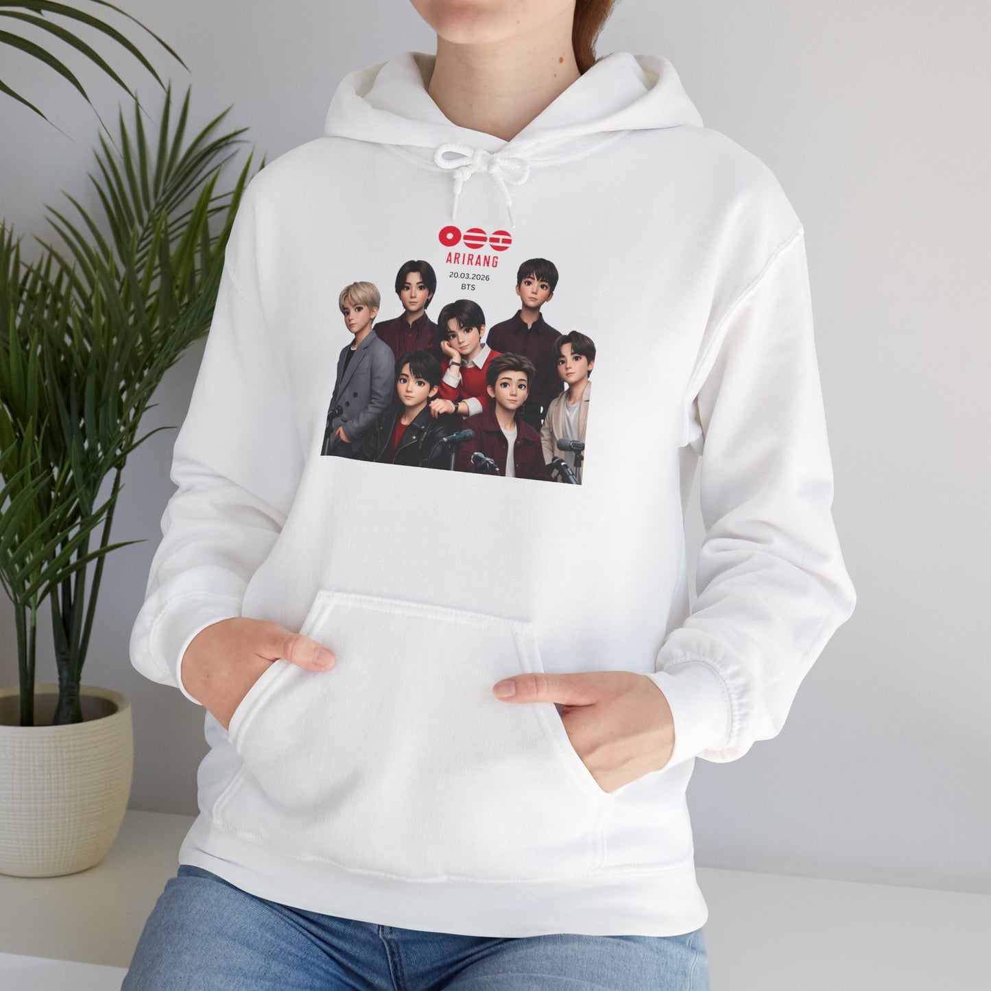 BTS Group Photo Hoodie – Korean Boy Band Pullover