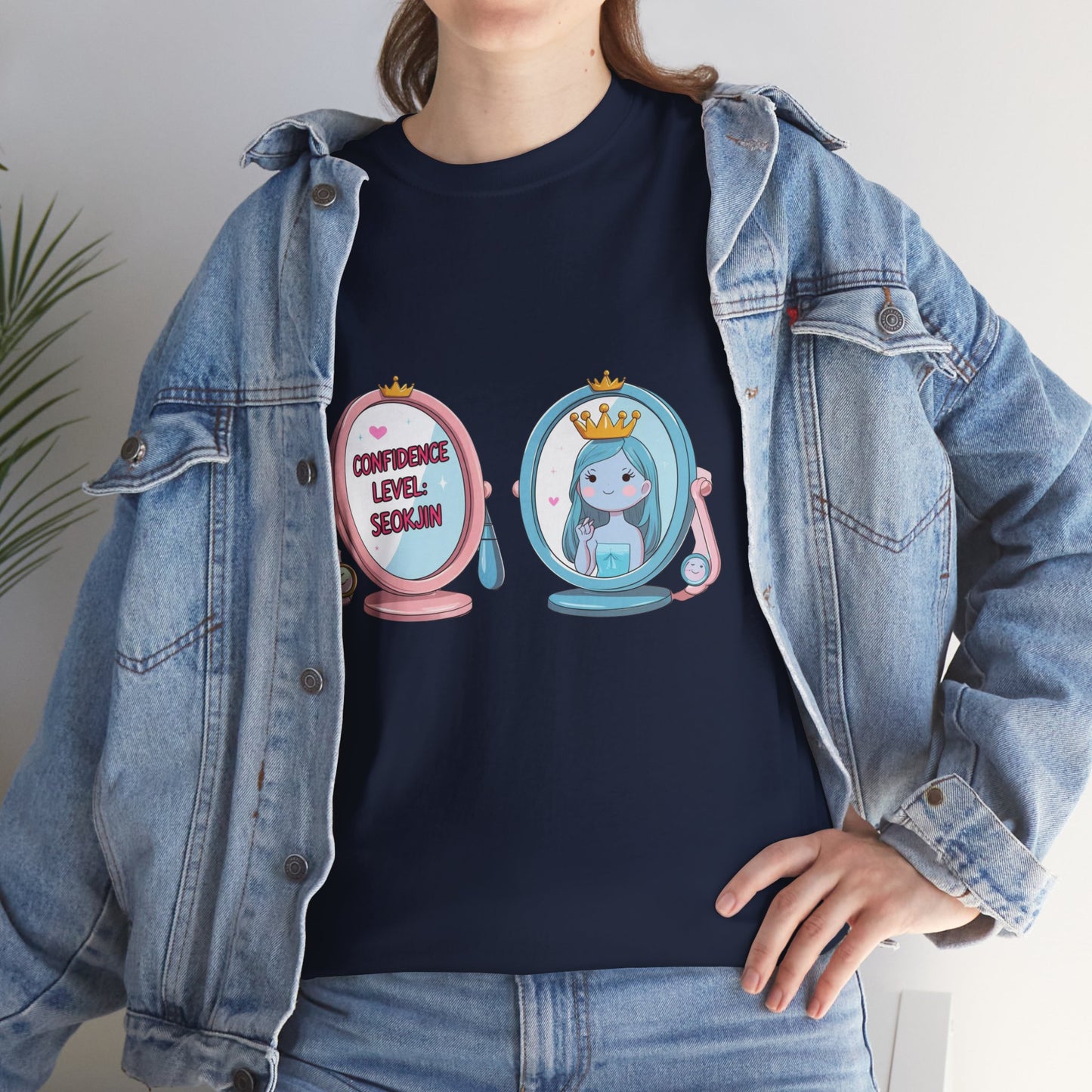 BTS Jin Confidence Level T-Shirt — Seokjin Fan Tee