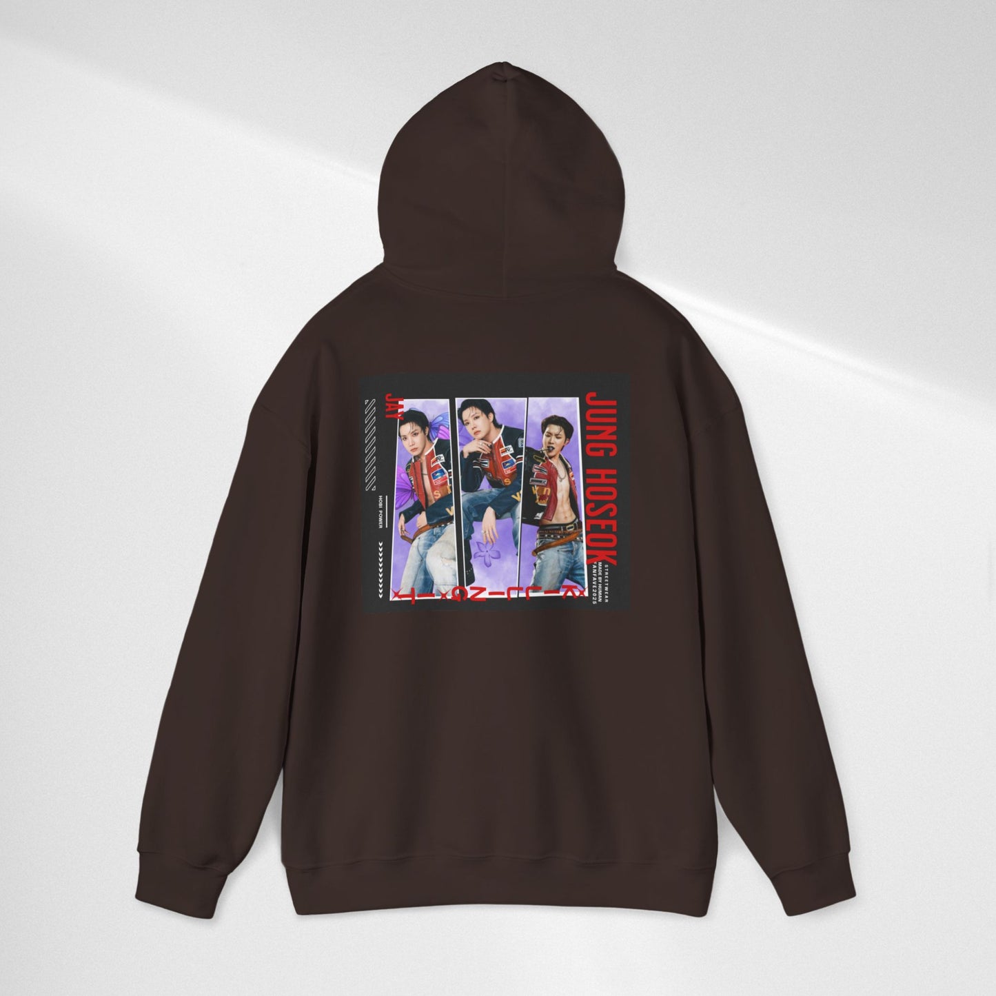 JHOPE Retro Band Photo Hoodie — Vintage Concert Graphic Pullover