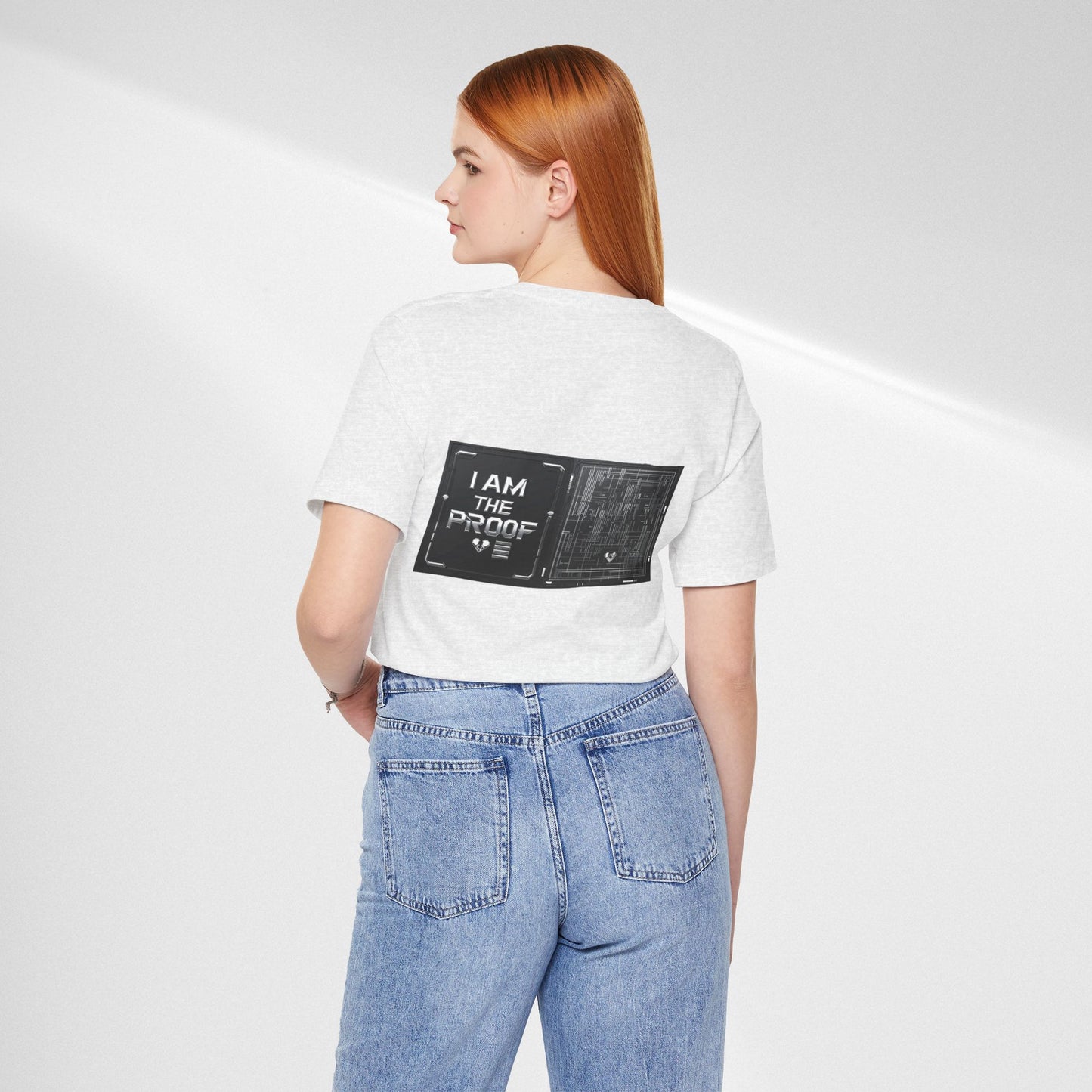 Bulletproof Vest Floral Tee — “I Am The Proof” Graphic T‑Shirt