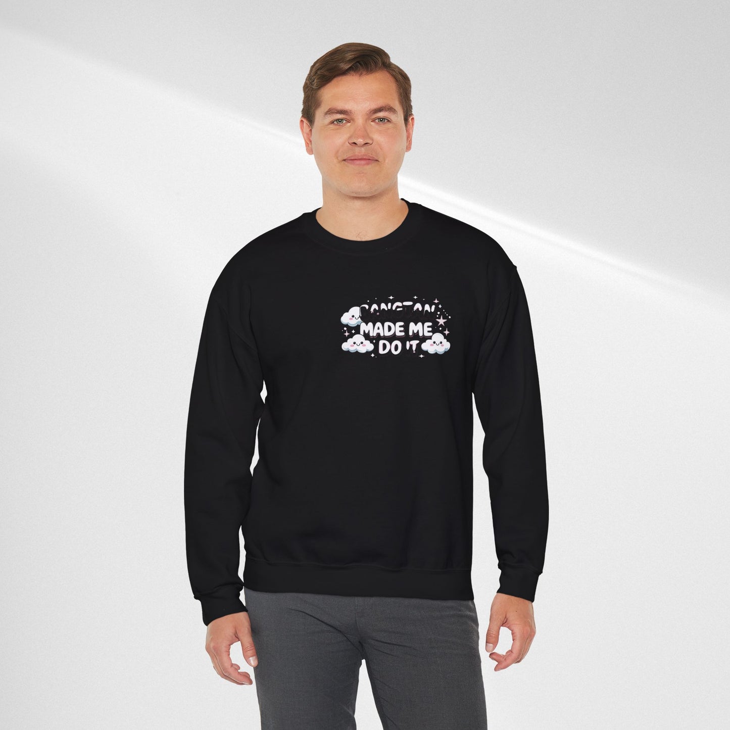 Crewneck Sweatshirt — "Bangtan Made Me Do It" K-Pop BTS Fan Pullover