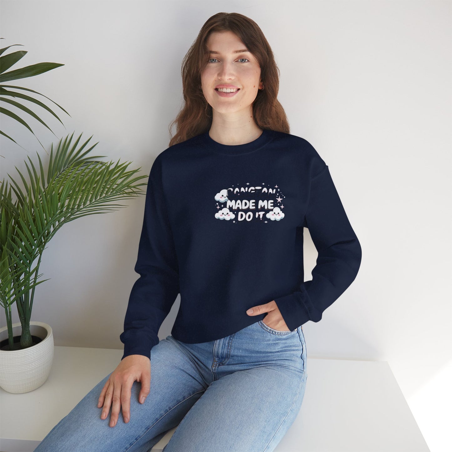 Crewneck Sweatshirt — "Bangtan Made Me Do It" K-Pop BTS Fan Pullover