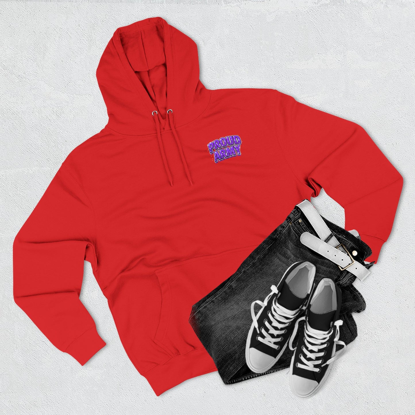 BTS Bangtan Photo-Panel Hoodie — 'Bangtan' 9-Eyes Graphic Fleece Hoodie