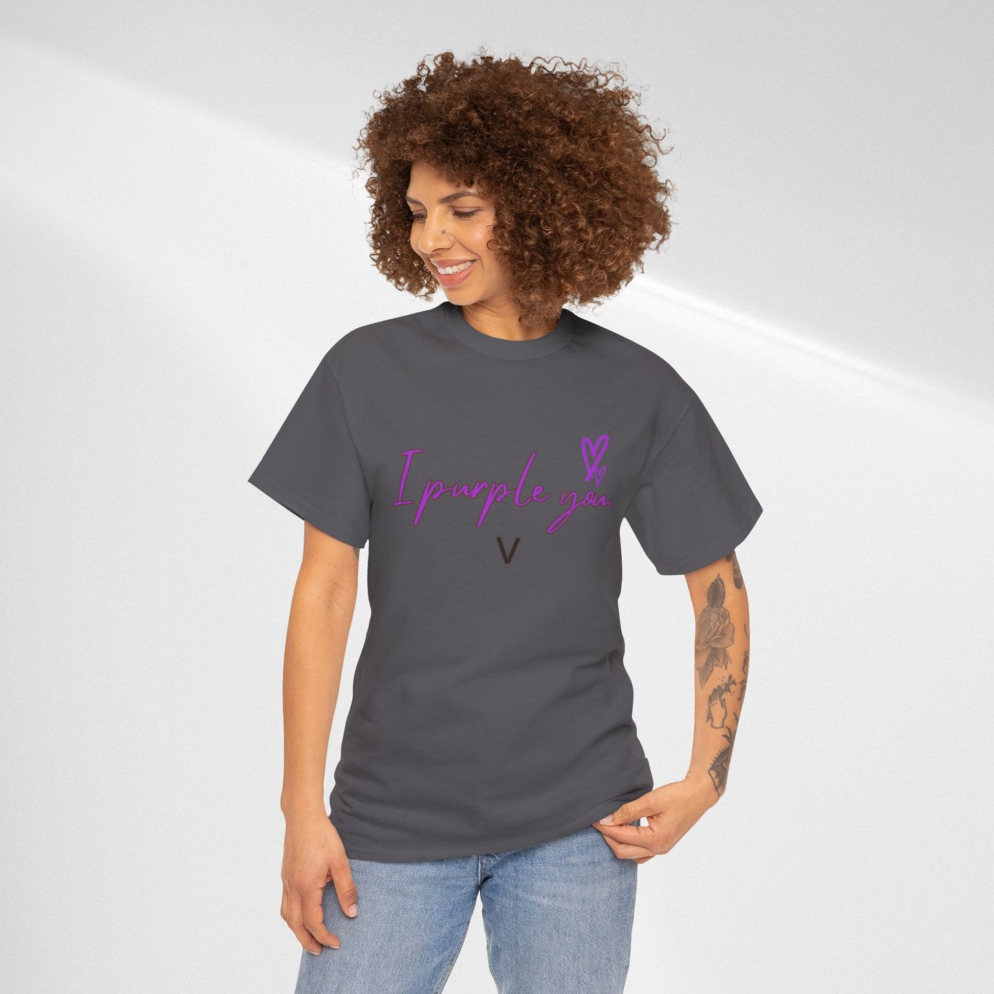 I Purple You T-Shirt — Cute K-Pop Inspired Love Tee