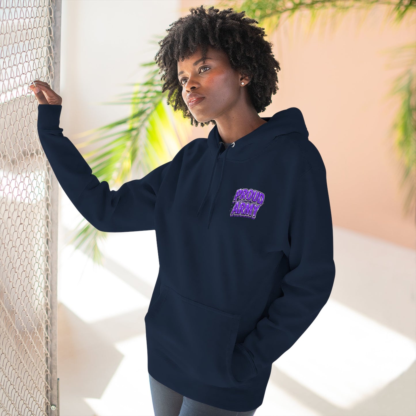 BTS Bangtan Photo-Panel Hoodie — 'Bangtan' 9-Eyes Graphic Fleece Hoodie