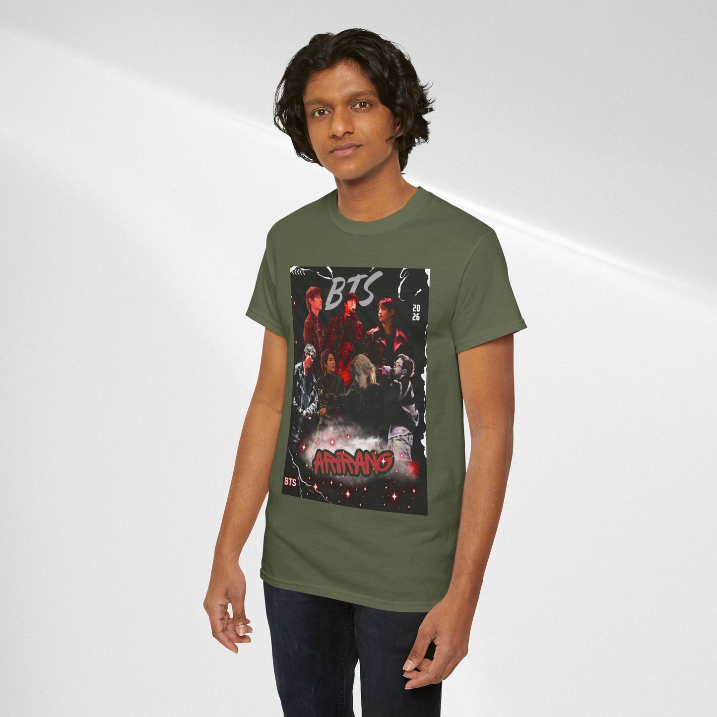 BTS Album Art Graphic Tee — 'Arirang' Fan Shirt