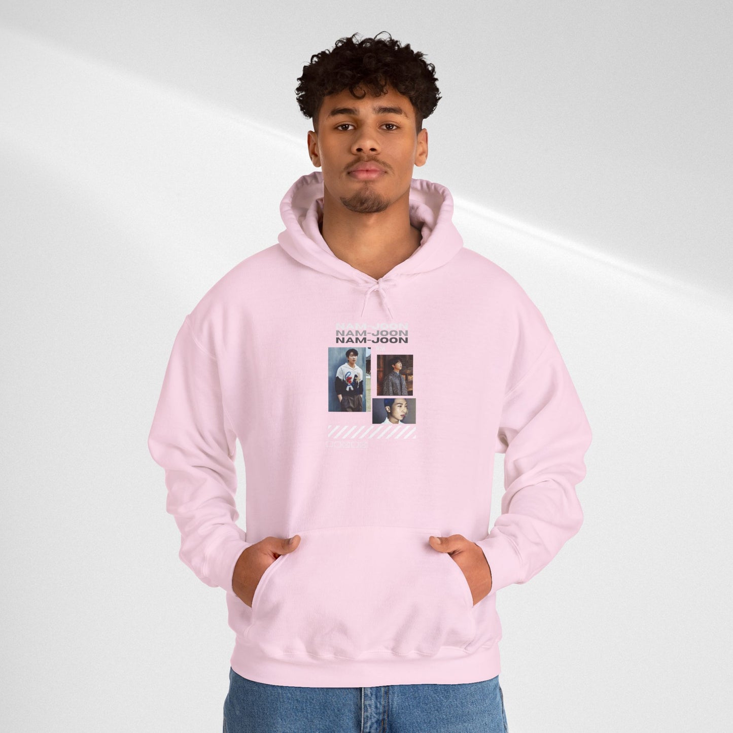 NAMJOON Hoodie — Retro Filmstrip Portrait Pullover