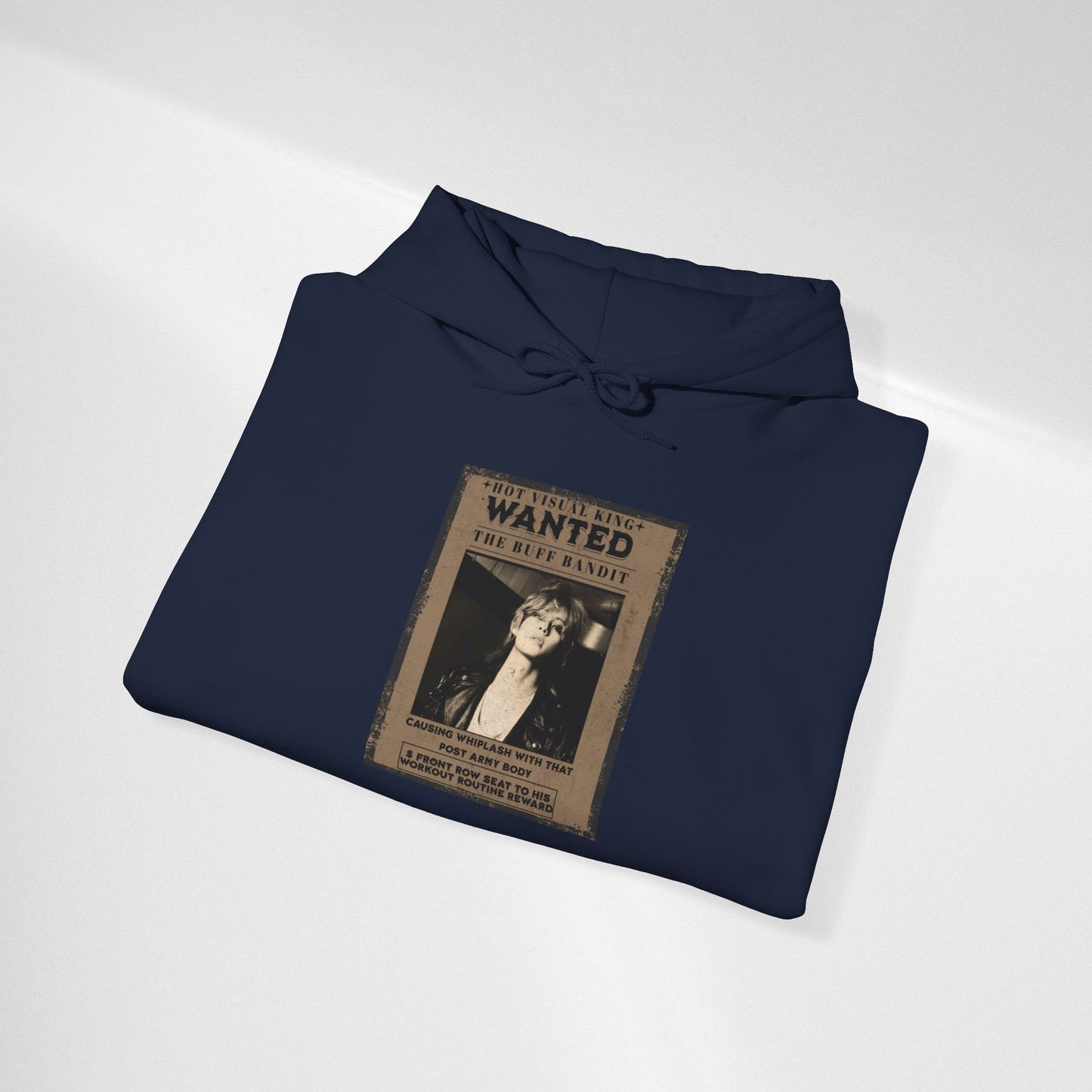 Hoodie Vintage V 'Wanted' Poster Photo Pullover