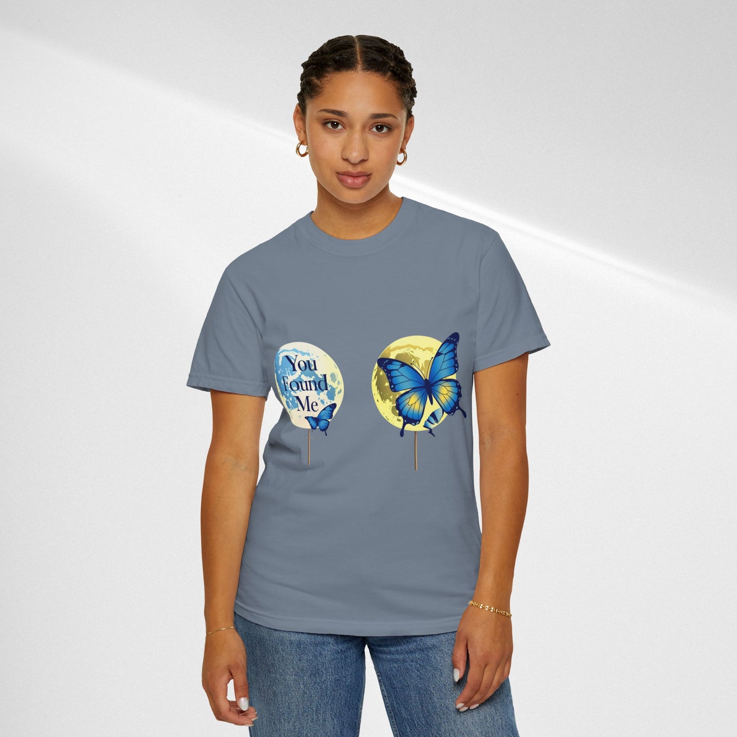 Butterfly "You Found Me" Graphic T-Shirt