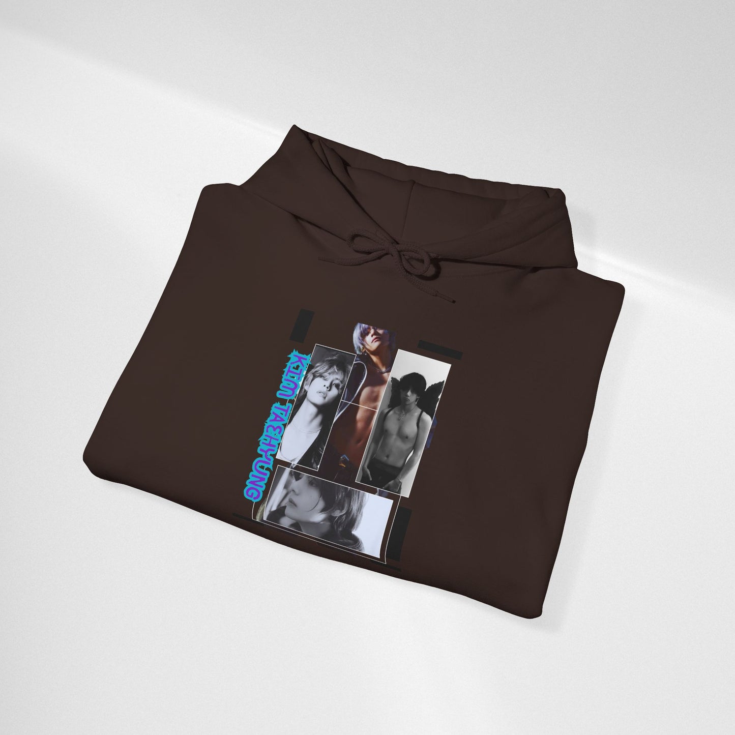 TAE Hoodie — Graphic Photo Collage 'Goth Romance' Streetwear Pullover