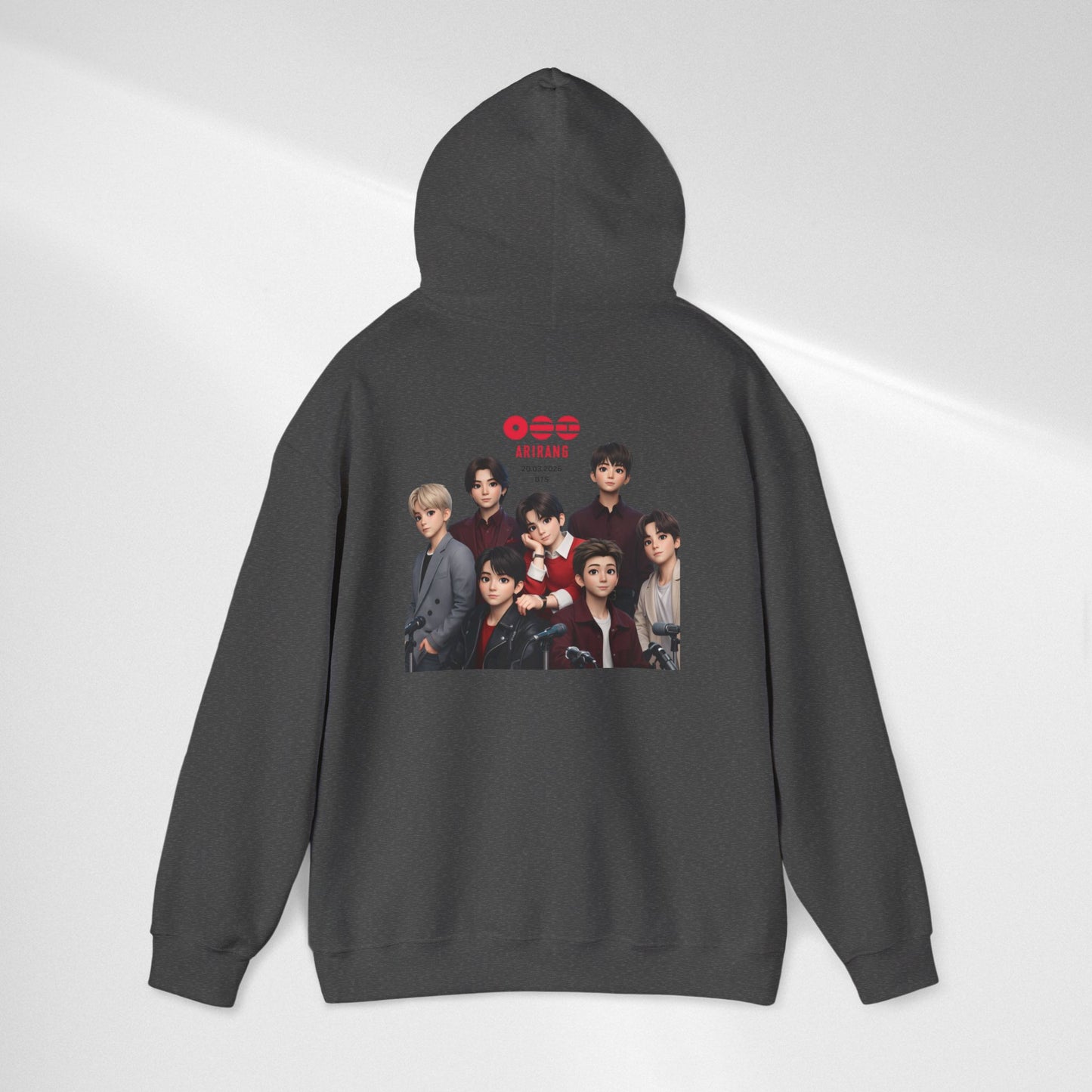 BTS Group Photo Hoodie – Korean Boy Band Pullover