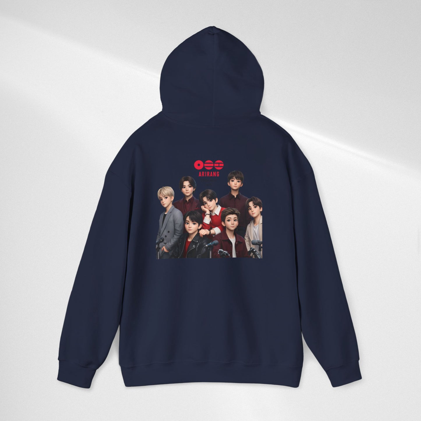BTS Group Photo Hoodie – Korean Boy Band Pullover