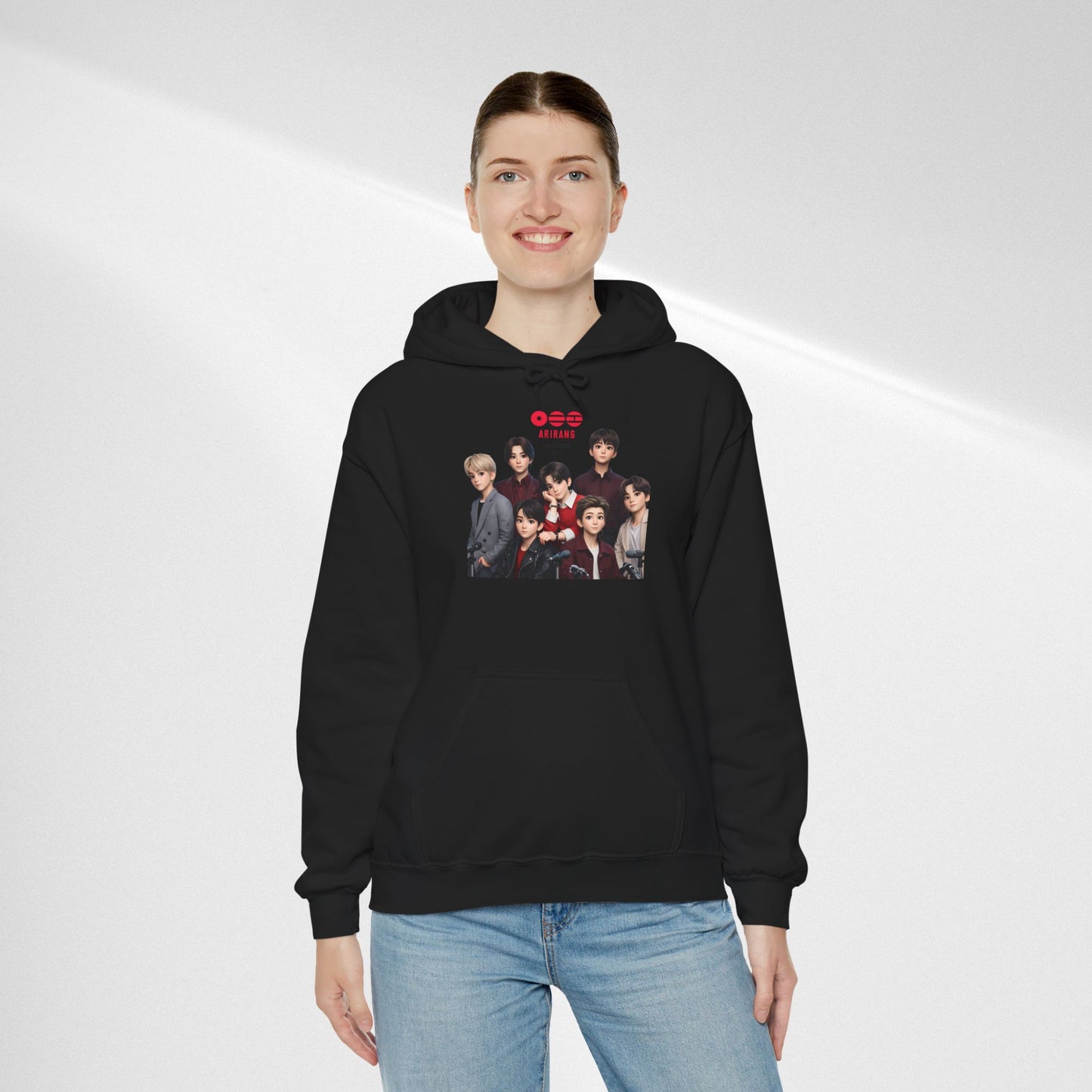 BTS Group Photo Hoodie – Korean Boy Band Pullover