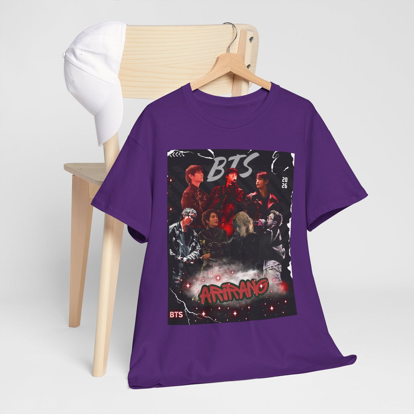 BTS Album Art Graphic Tee — 'Arirang' Fan Shirt