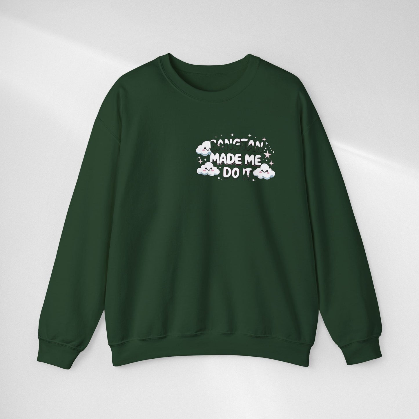 Crewneck Sweatshirt — "Bangtan Made Me Do It" K-Pop BTS Fan Pullover