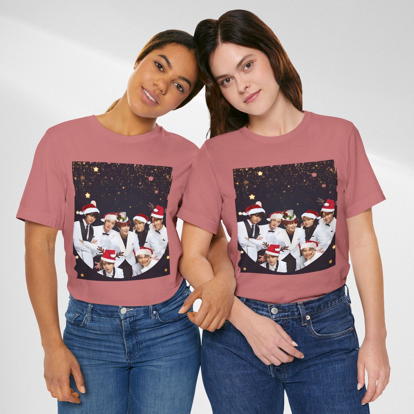 BTS Holiday Photo Crew Christmas Tee