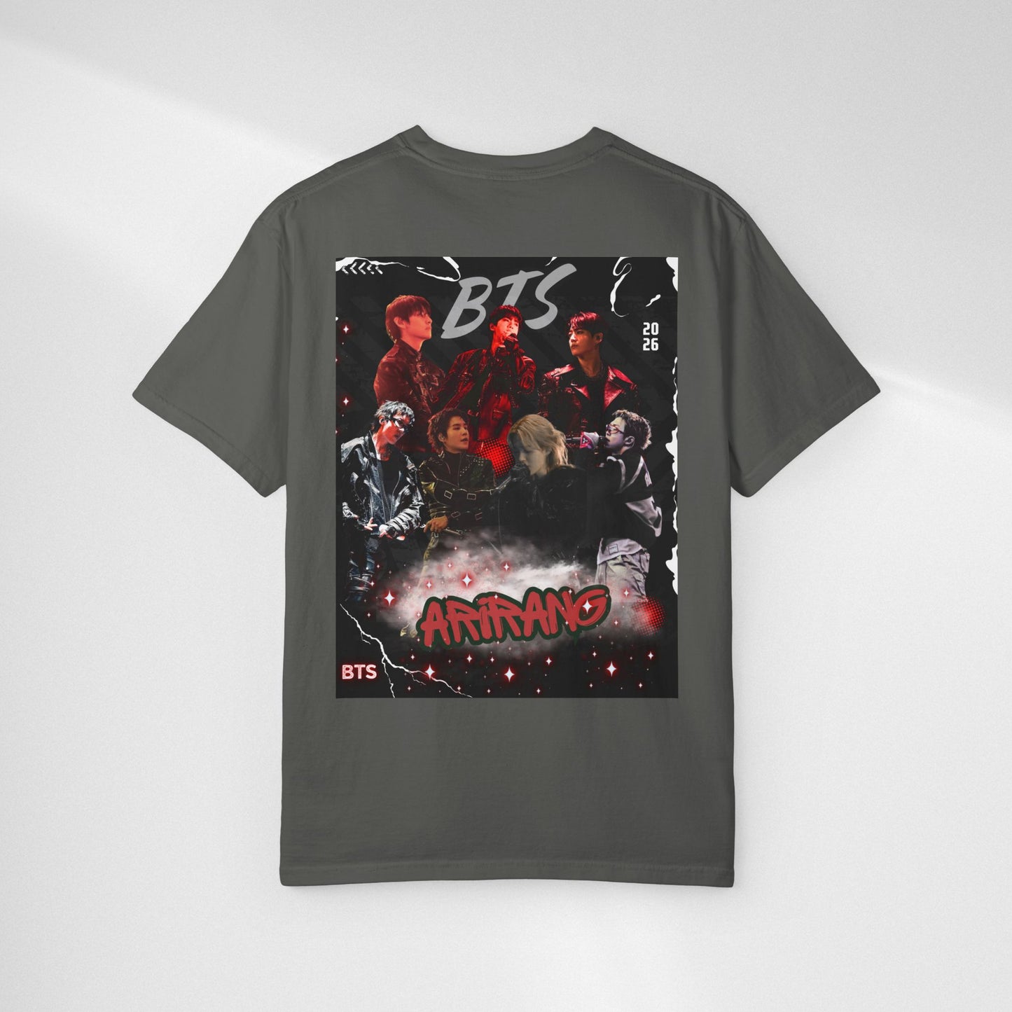BTS ARIRANG Graphic T-Shirt — "Arirang" BTS Style Concert Tee