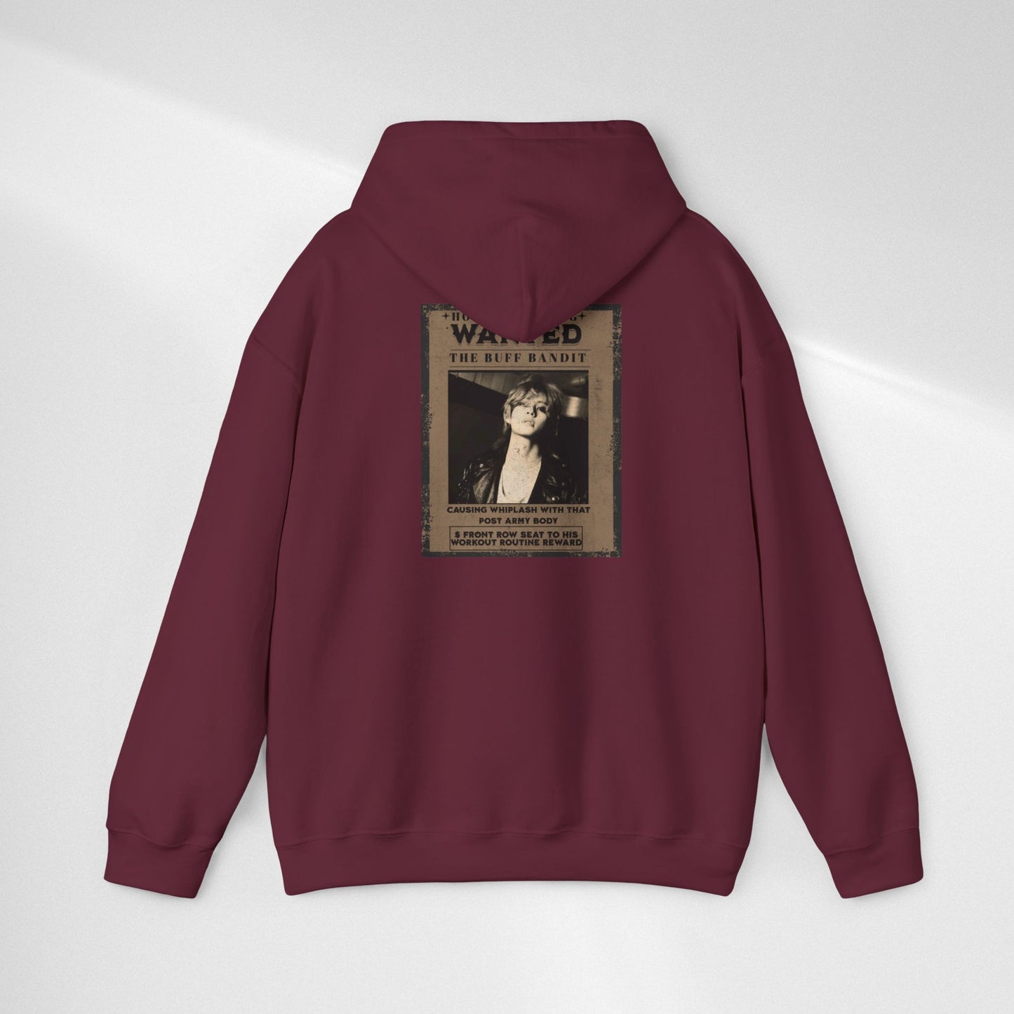 Hoodie Vintage V 'Wanted' Poster Photo Pullover