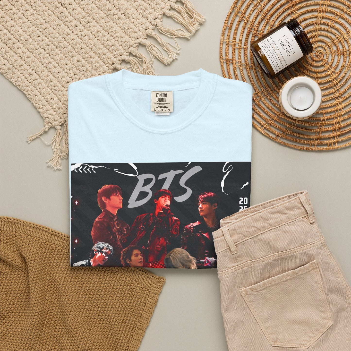 BTS ARIRANG Graphic T-Shirt — "Arirang" BTS Style Concert Tee