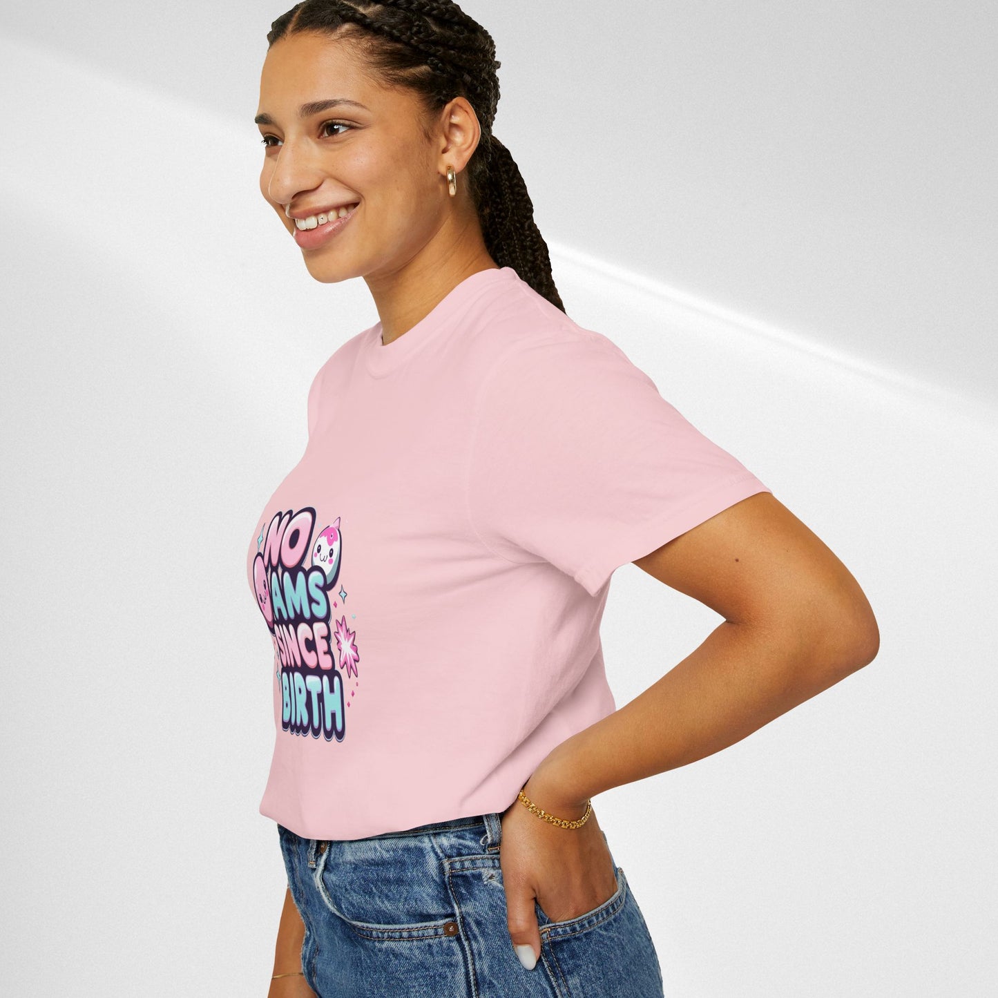 No JAMs Since Birth T-Shirt — Cute Kawaii 'No JAMs Since Birth' Graphic Tee