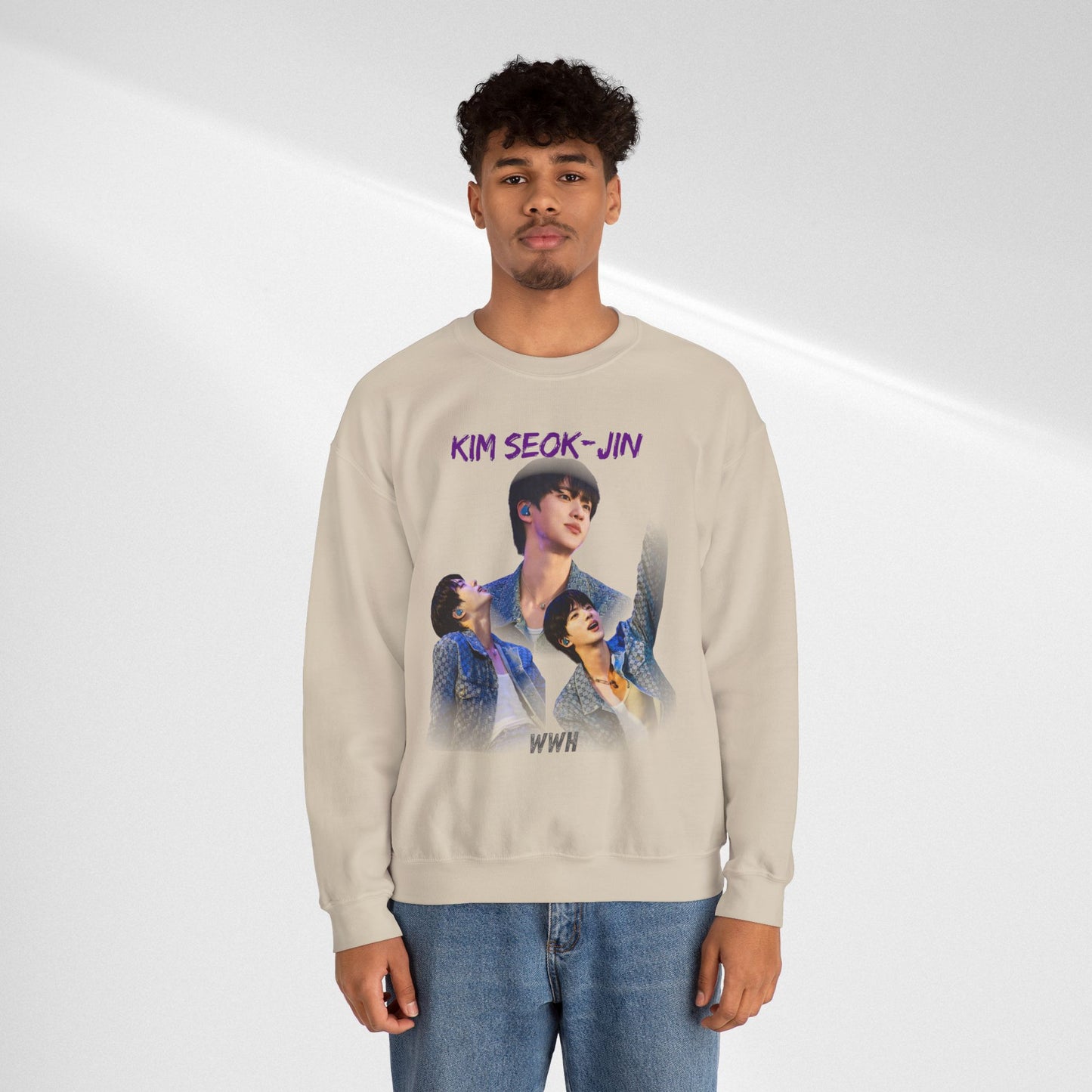 JIN Photo Collage Crewneck Sweatshirt