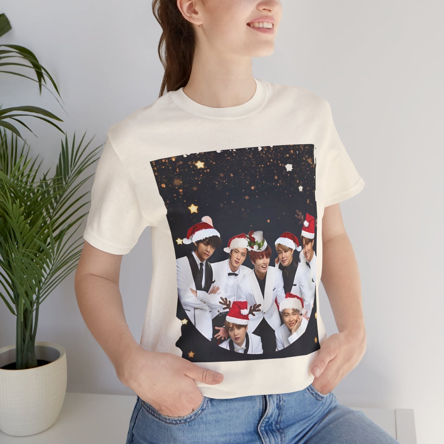 BTS Holiday Photo Crew Christmas Tee