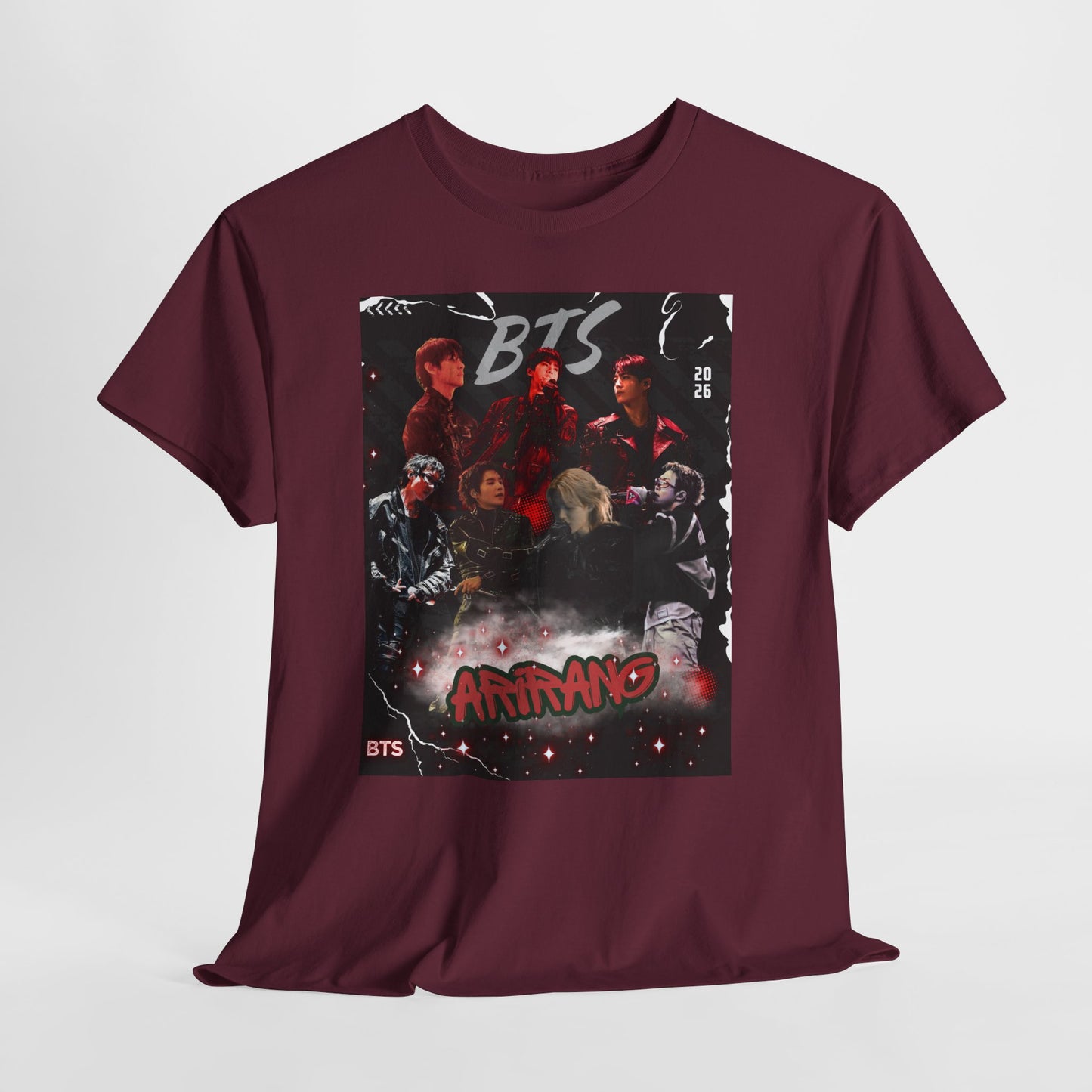 BTS Album Art Graphic Tee — 'Arirang' Fan Shirt