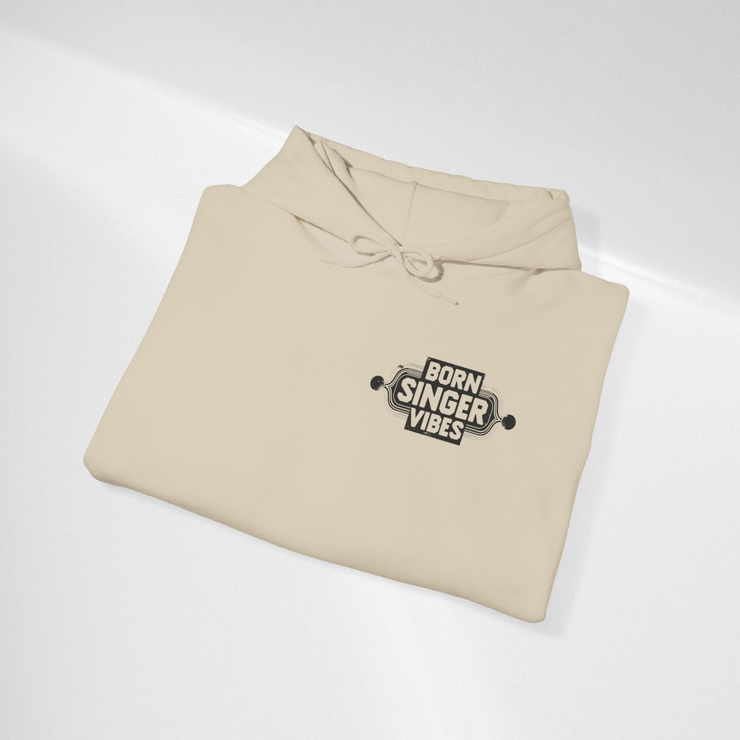 Hoodie - Born Singer Vibes Graphic Pullover