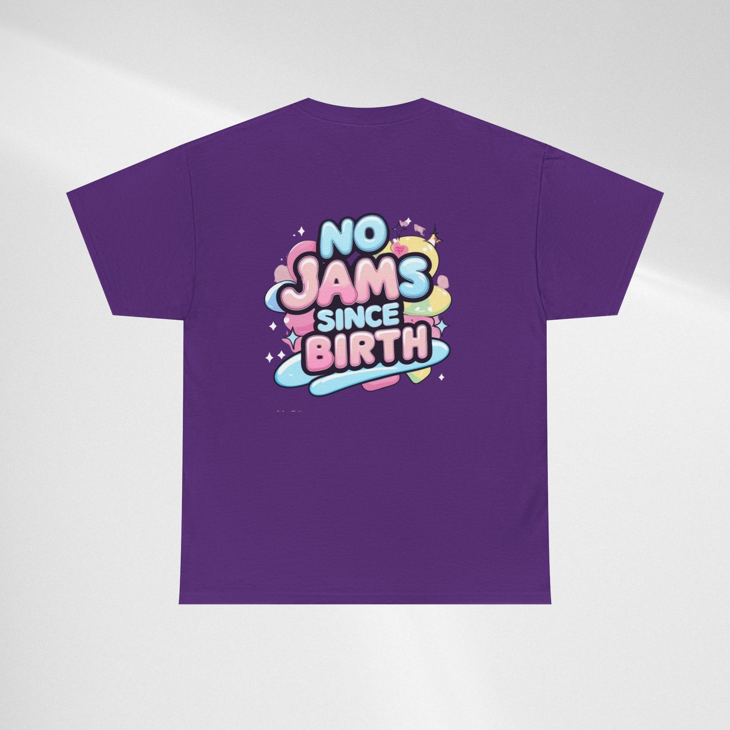 No Jams Since Birth T-Shirt — Cute Pastel Graphic Tee