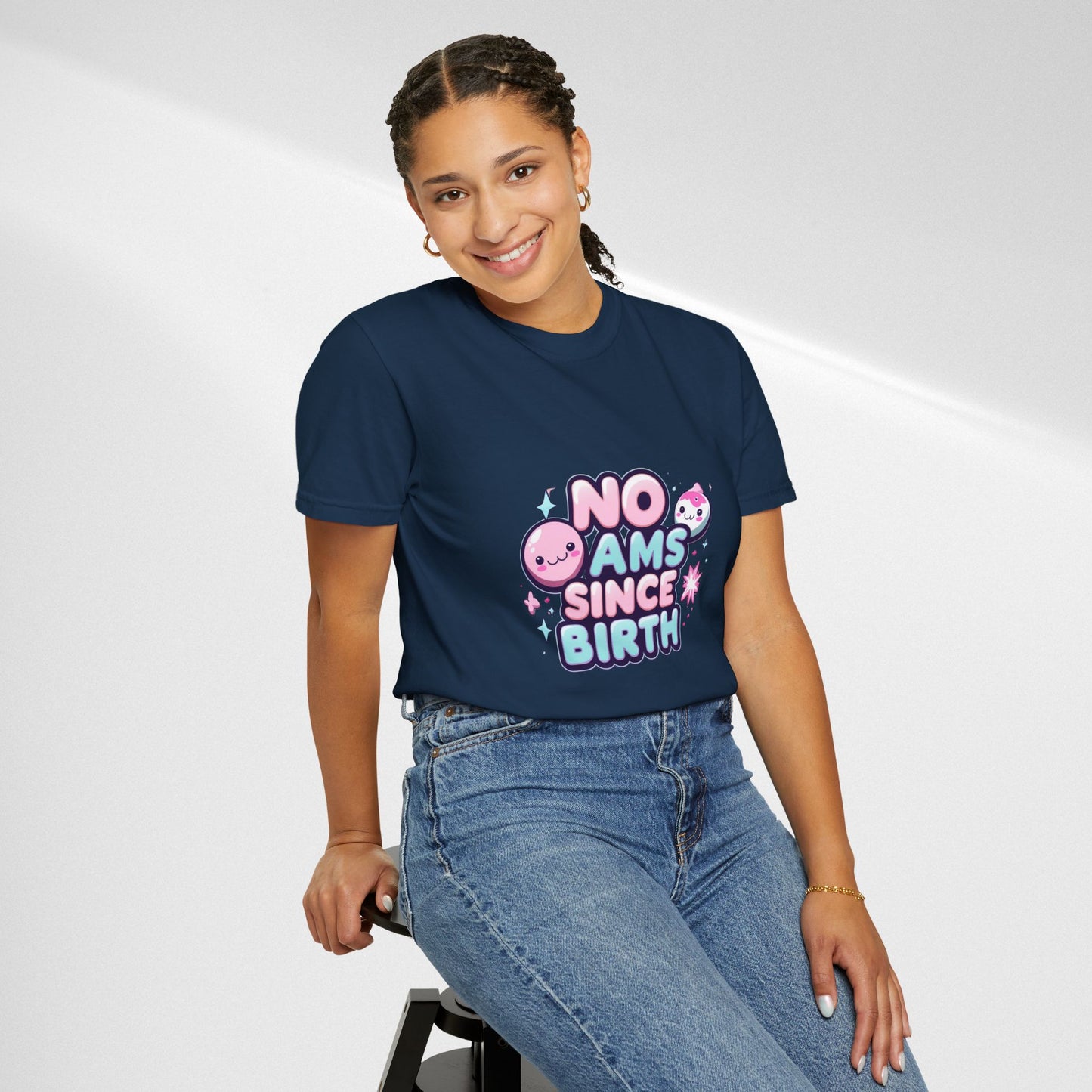 No JAMs Since Birth T-Shirt — Cute Kawaii 'No JAMs Since Birth' Graphic Tee