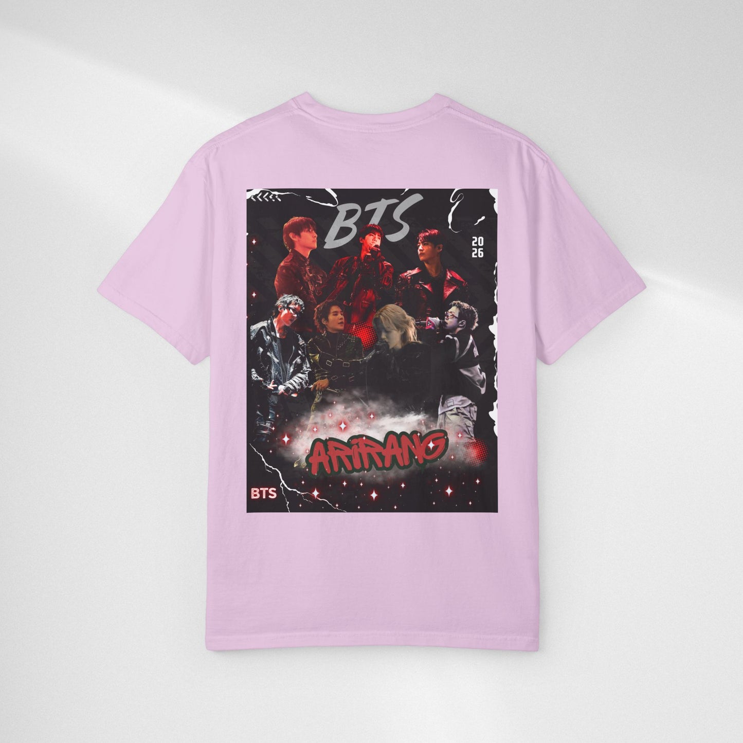 BTS ARIRANG Graphic T-Shirt — "Arirang" BTS Style Concert Tee