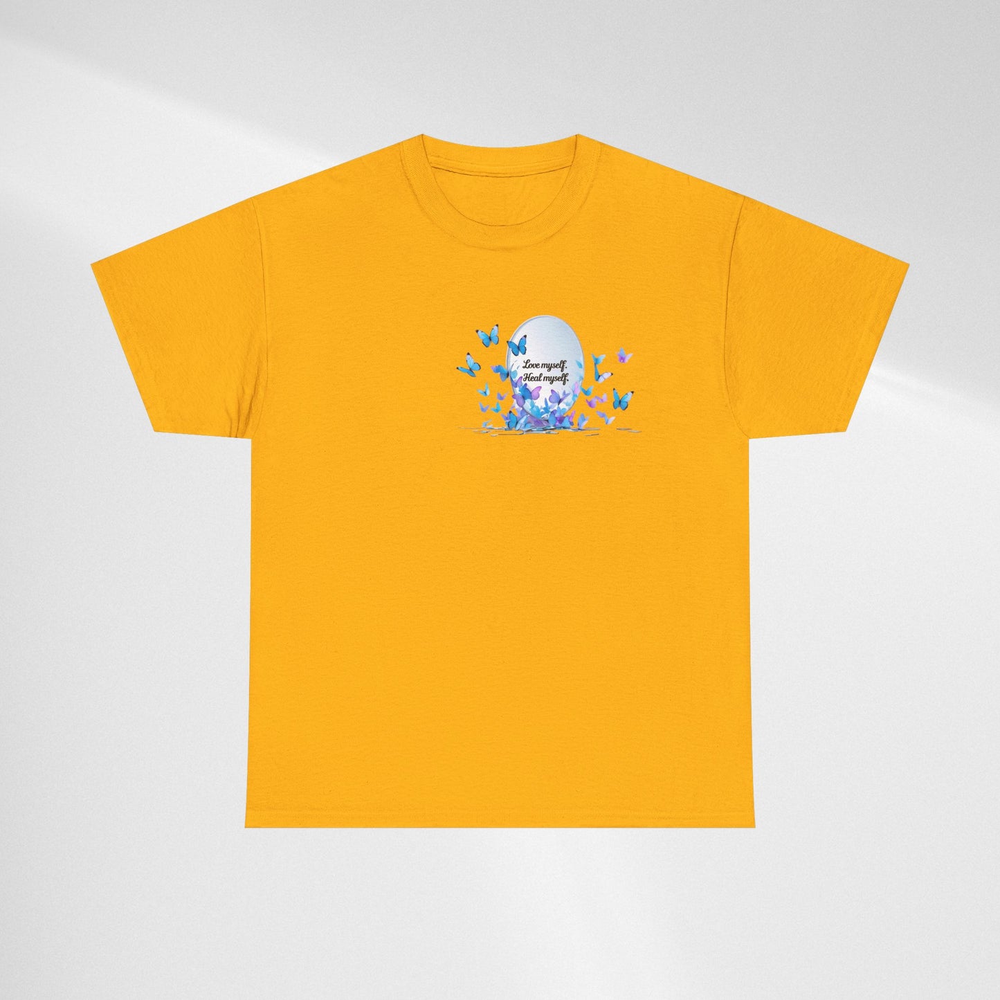 Butterfly Moon T-Shirt — "Strength Through Change" Inspirational Tee