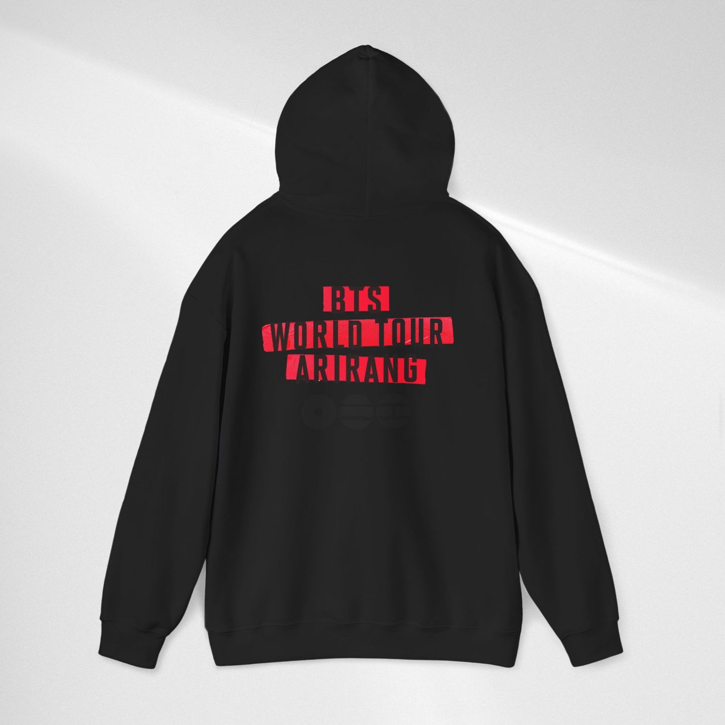 BTS World Tour "ARRIANG" Hoodie — Minimal Logo Tour Pullover