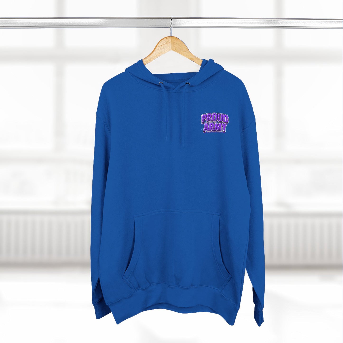 BTS Bangtan Photo-Panel Hoodie — 'Bangtan' 9-Eyes Graphic Fleece Hoodie