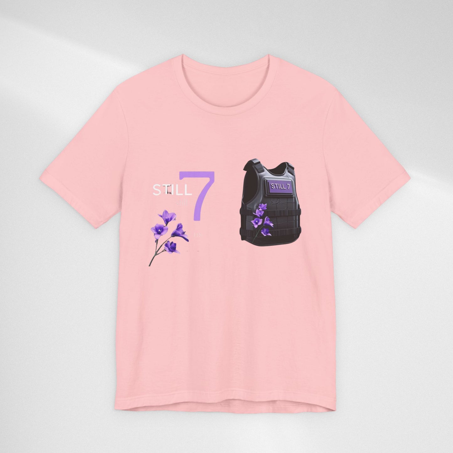 Bulletproof Vest Floral Tee — “I Am The Proof” Graphic T‑Shirt