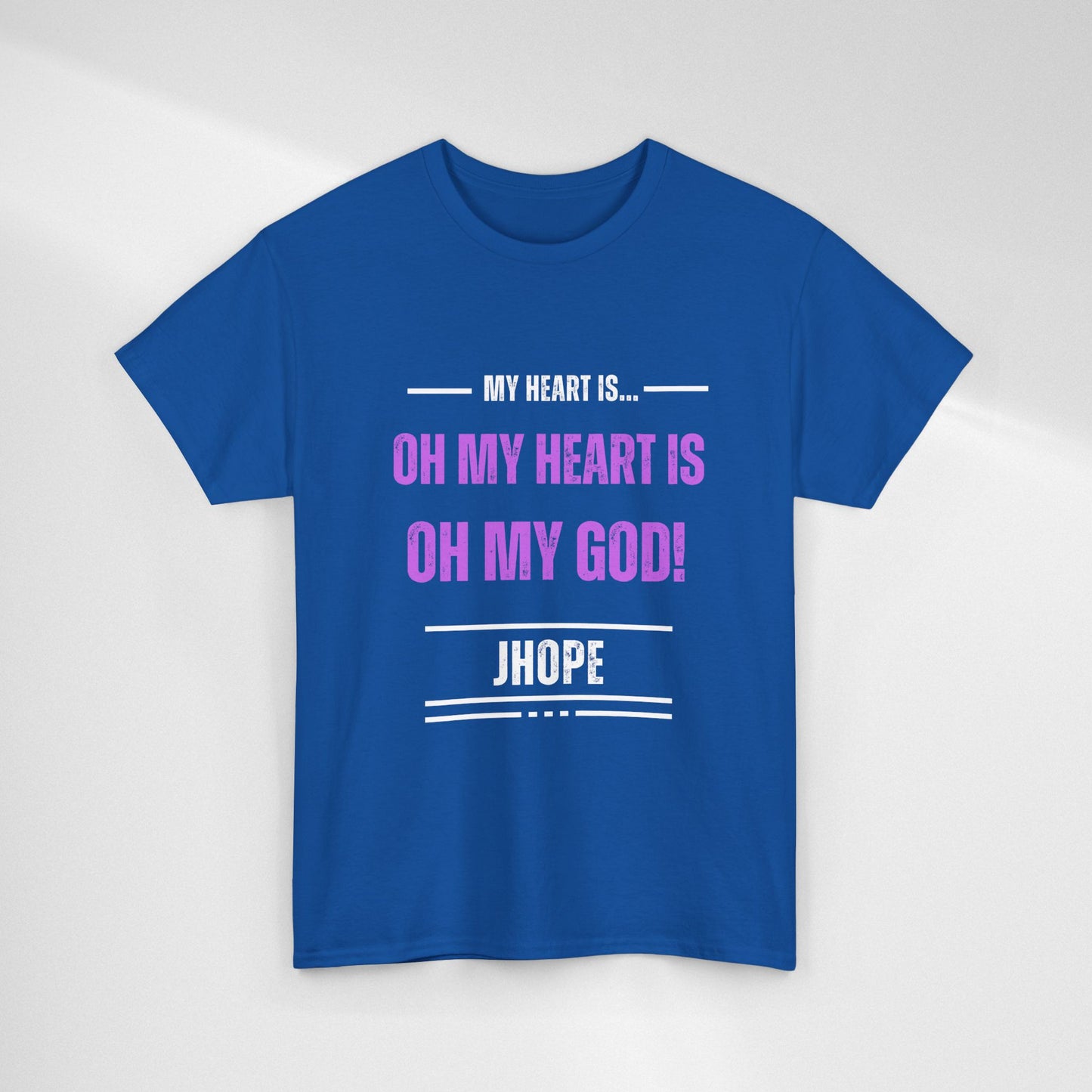 Graphic Tee — "Oh My Heart Is Oh My God!" J-Hope Fan Shirt