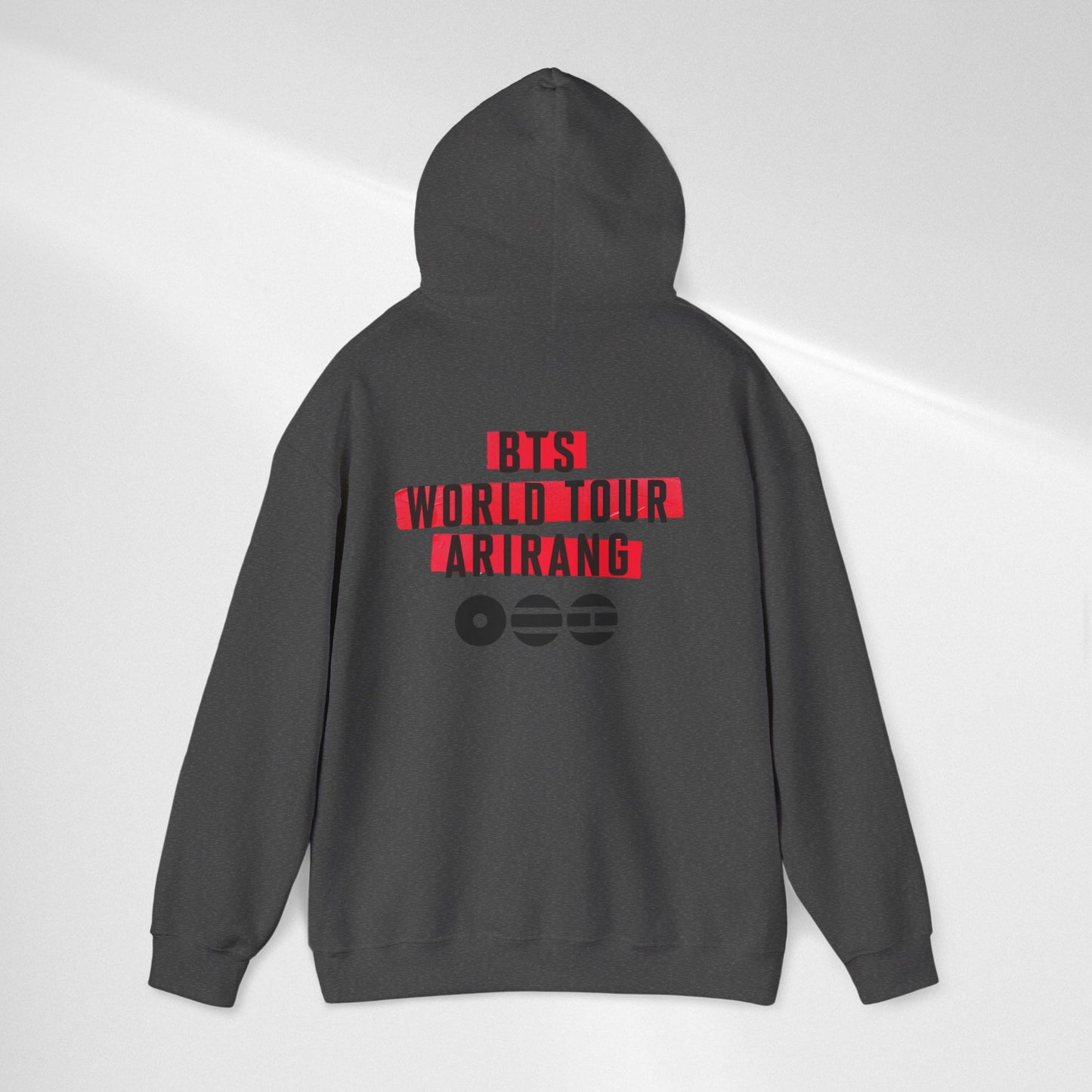 BTS World Tour "ARRIANG" Hoodie — Minimal Logo Tour Pullover
