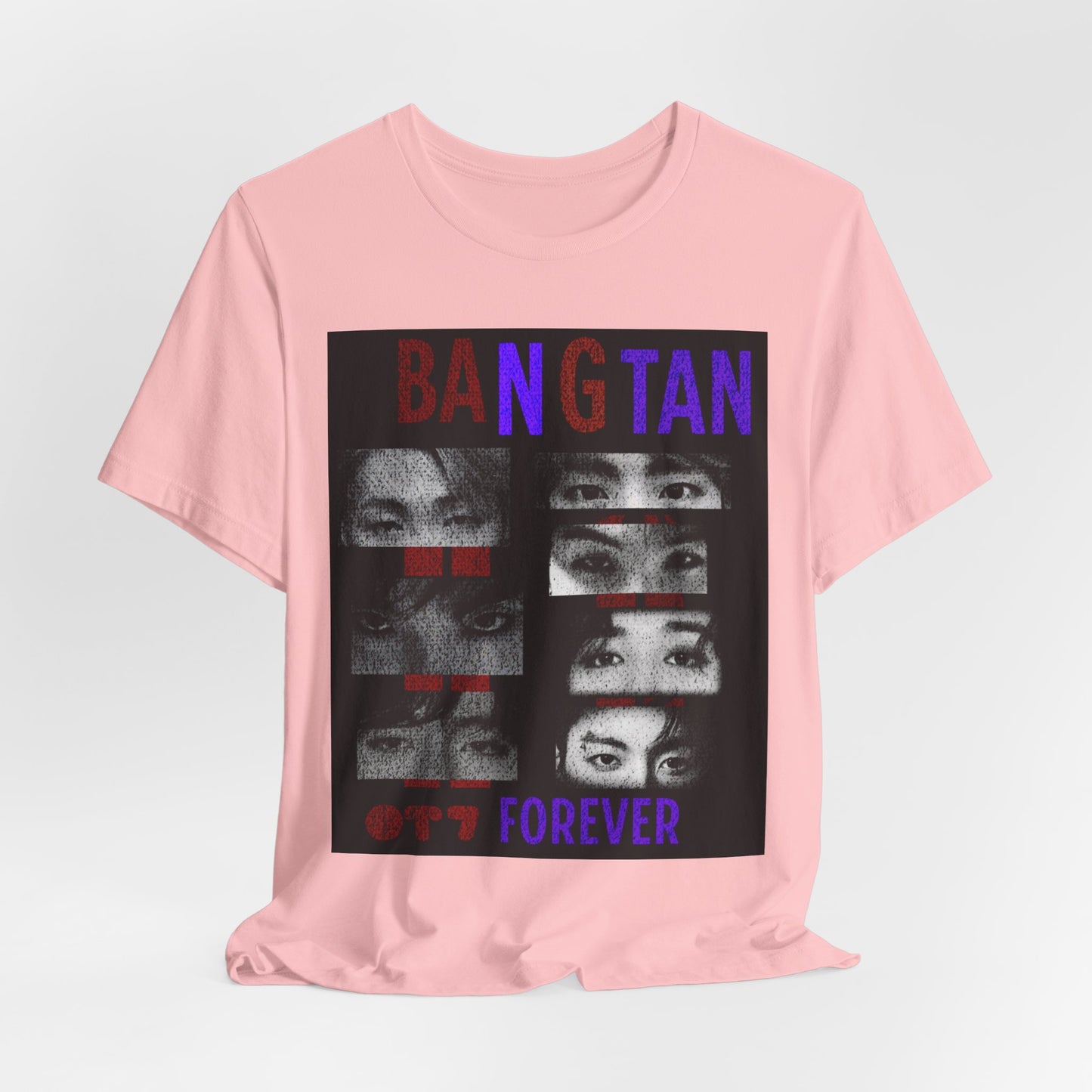 Bangtan Forever BTS Eyes Graphic Tee – K‑Pop Fan Shirt