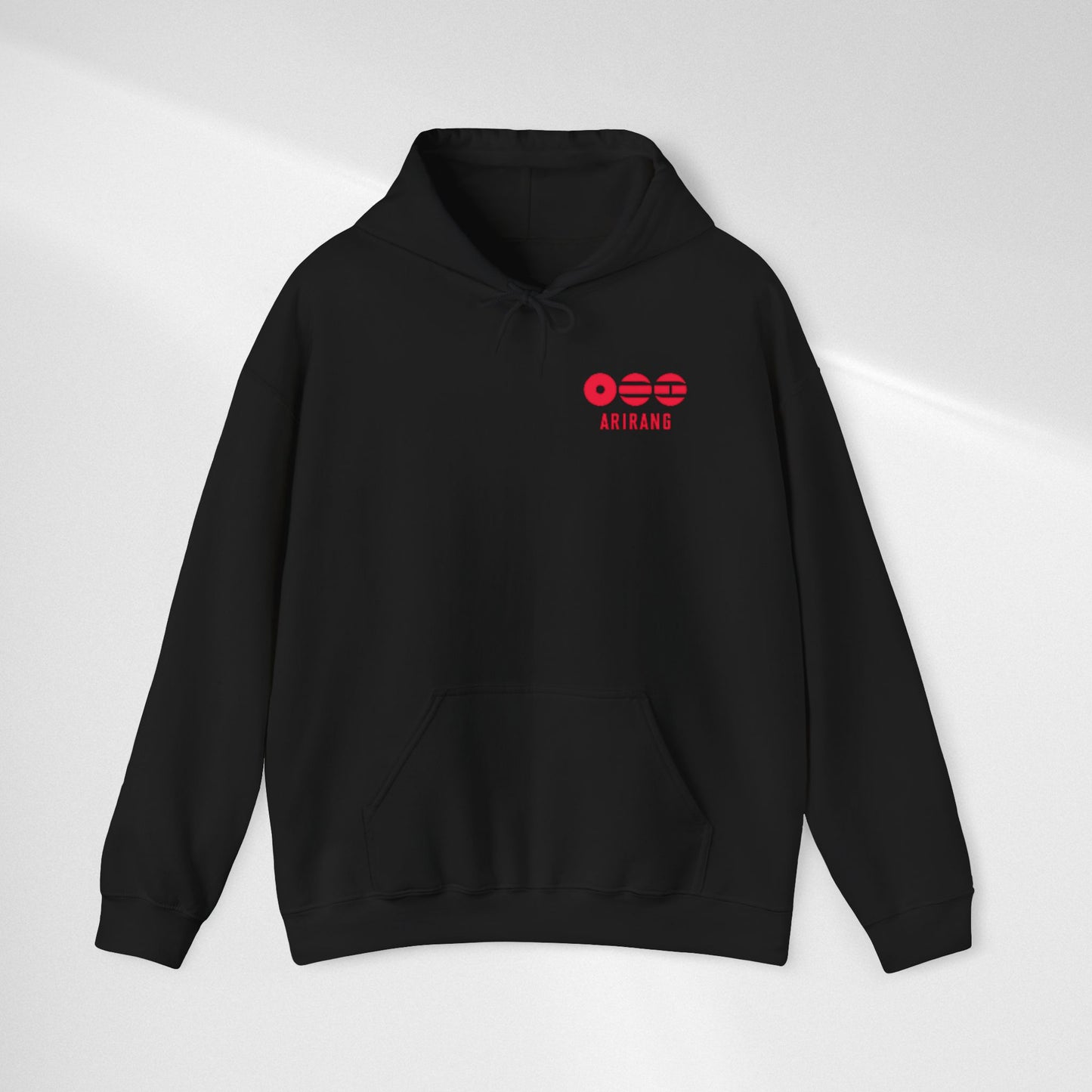 BTS World Tour "ARRIANG" Hoodie — Minimal Logo Tour Pullover