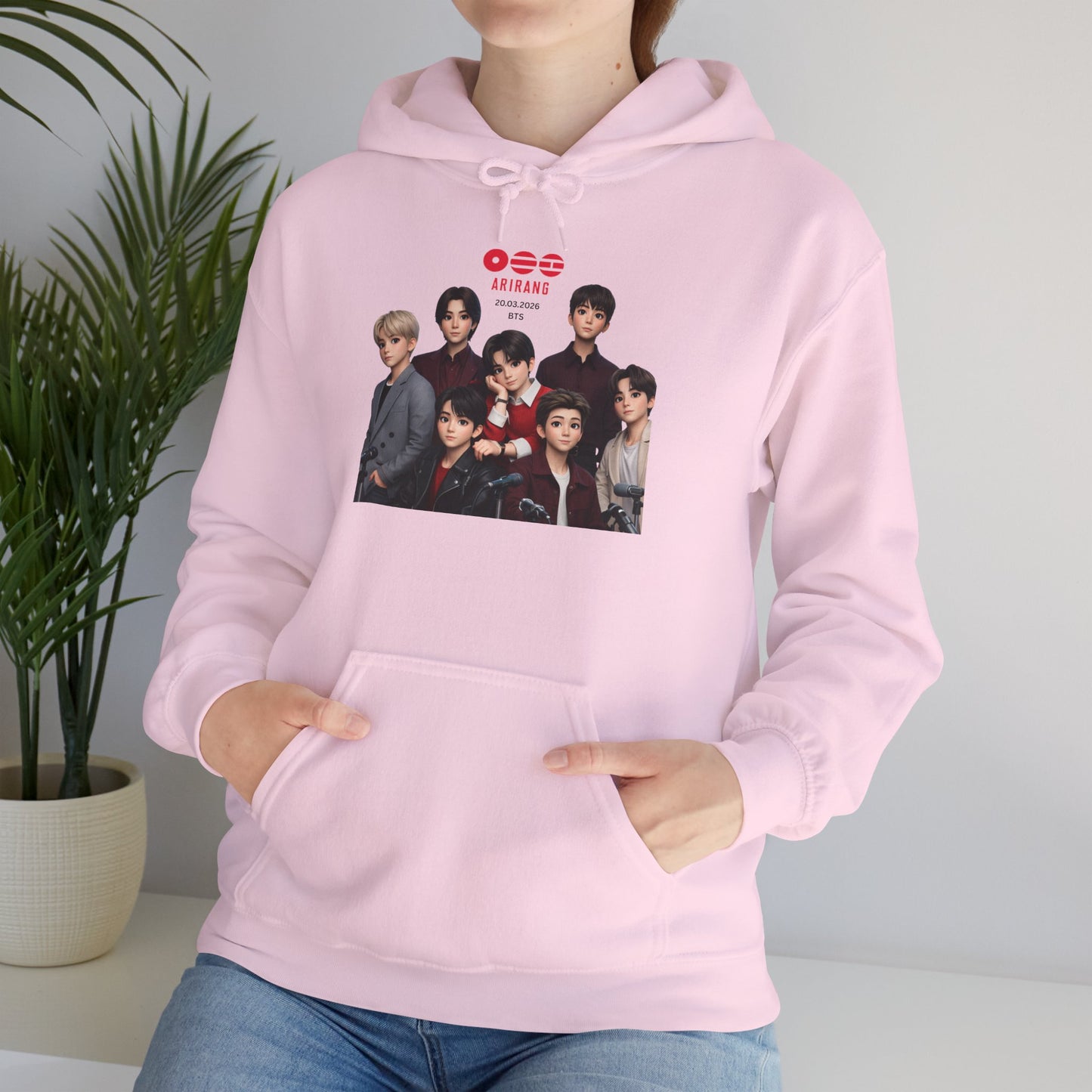 BTS Group Photo Hoodie – Korean Boy Band Pullover