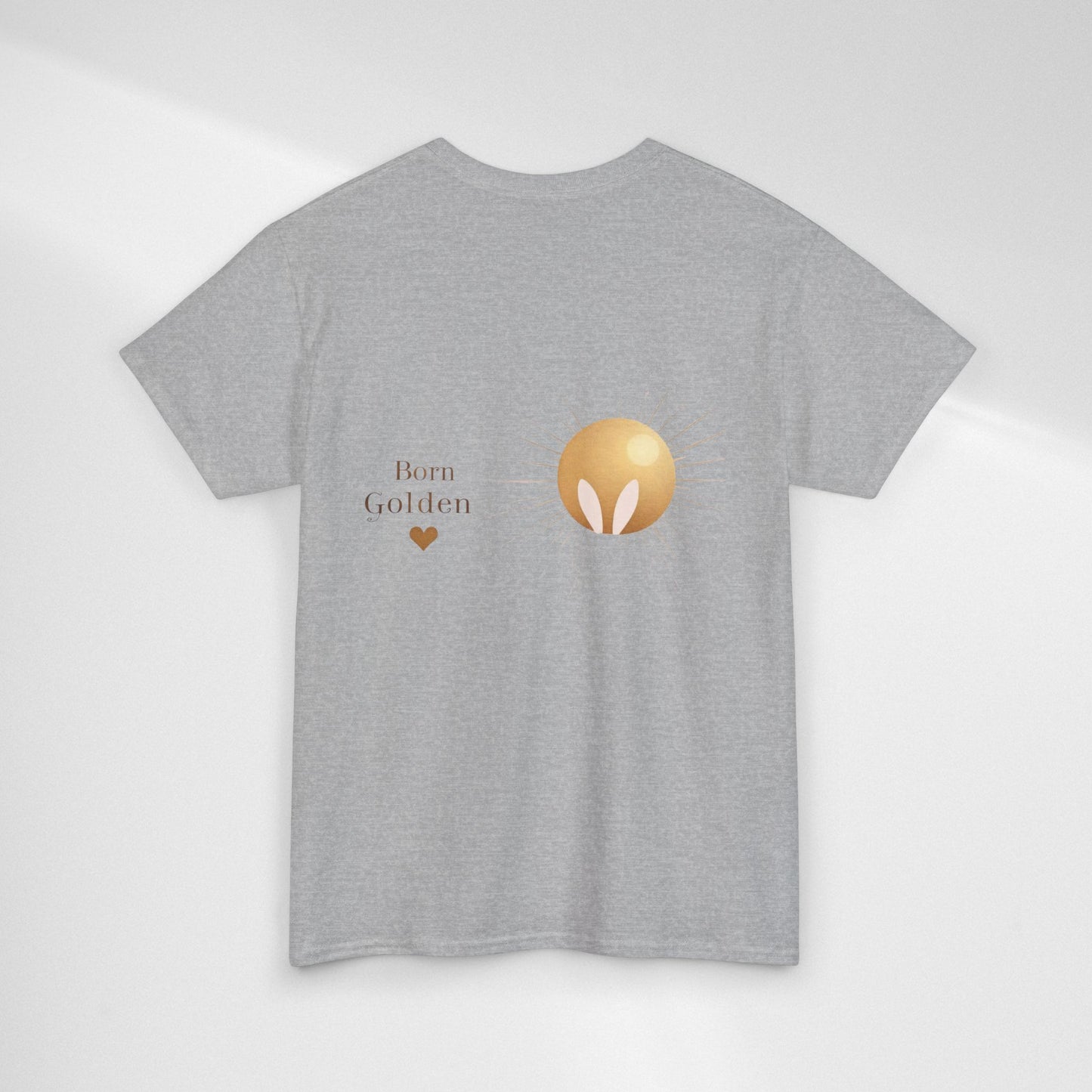 JK Golden Child T-Shirt — 'Born Golden' Cute Kids Illustration Tee