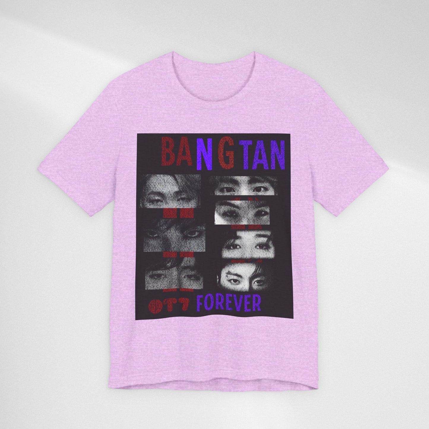 Bangtan Forever BTS Eyes Graphic Tee – K‑Pop Fan Shirt