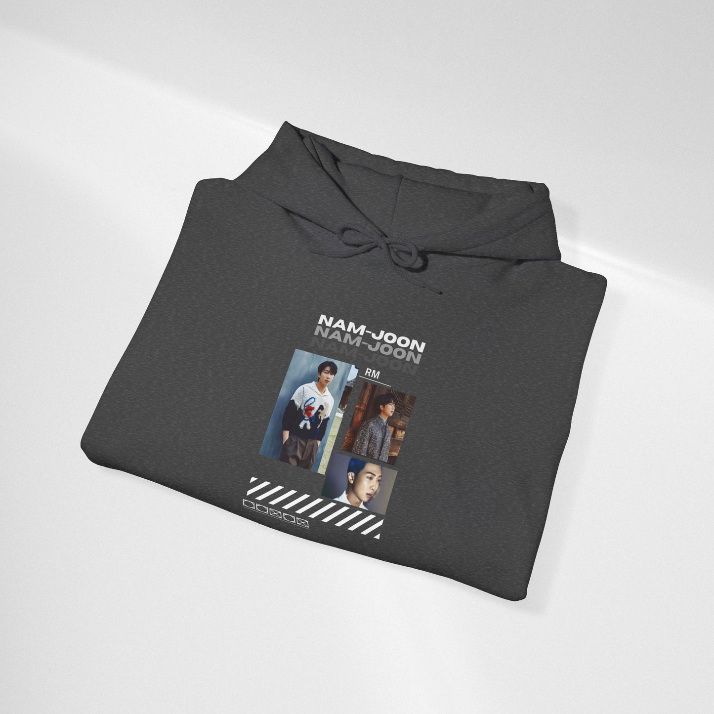 NAMJOON Hoodie — Retro Filmstrip Portrait Pullover