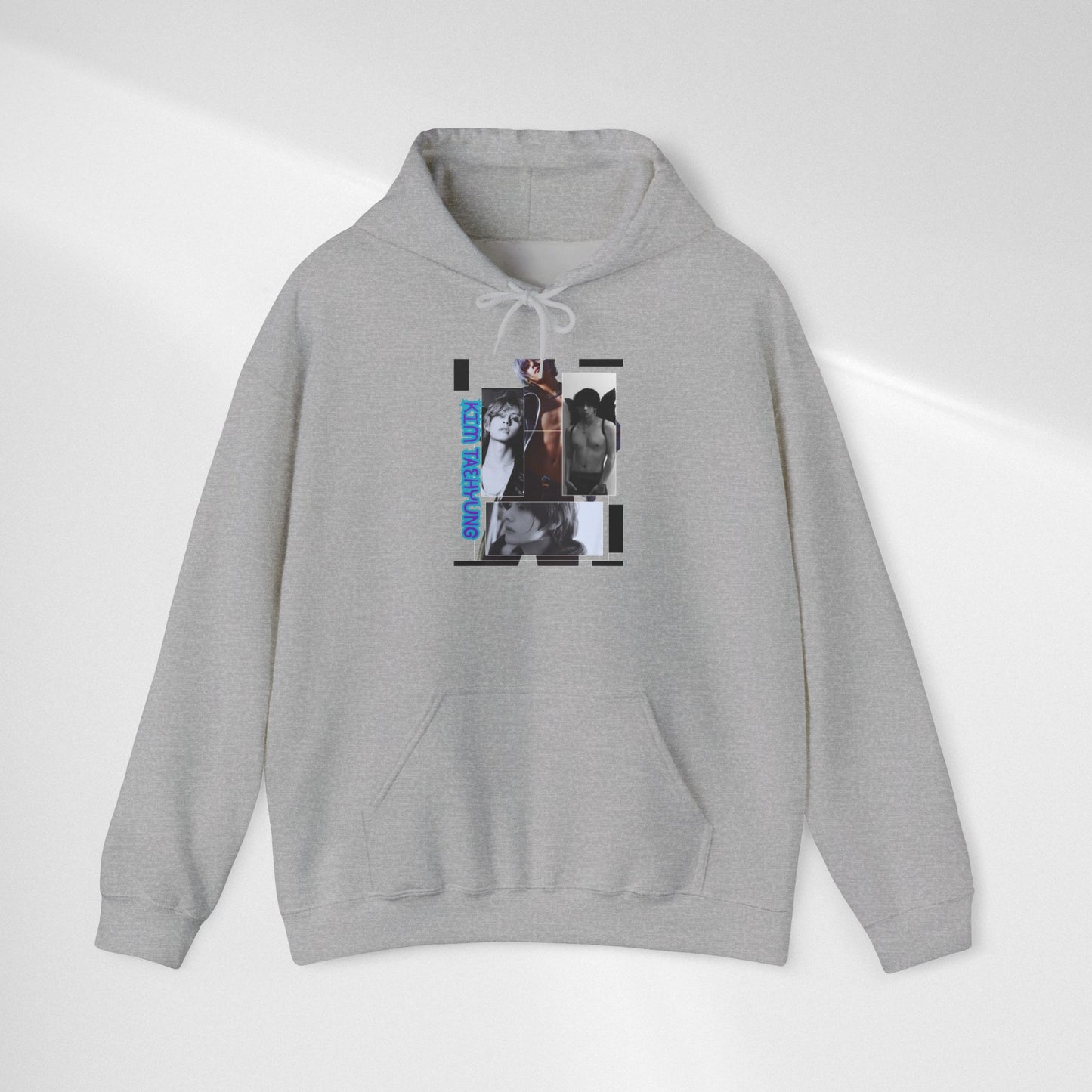 TAE Hoodie — Graphic Photo Collage 'Goth Romance' Streetwear Pullover
