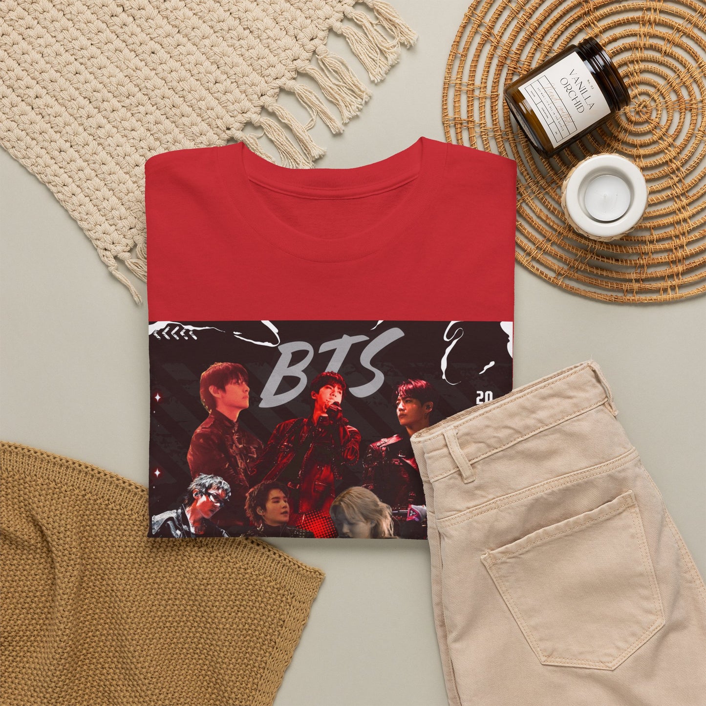 BTS Album Art Graphic Tee — 'Arirang' Fan Shirt