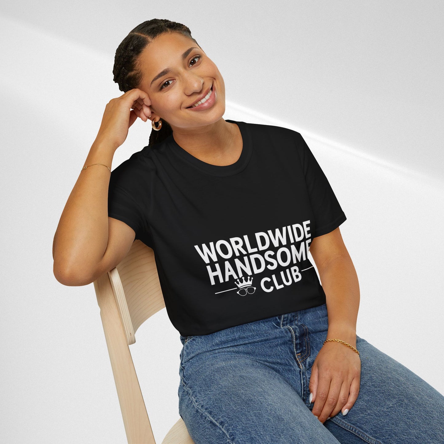 Worldwide Handsome T-Shirt — "jin worldwide handsome" Fan Tee